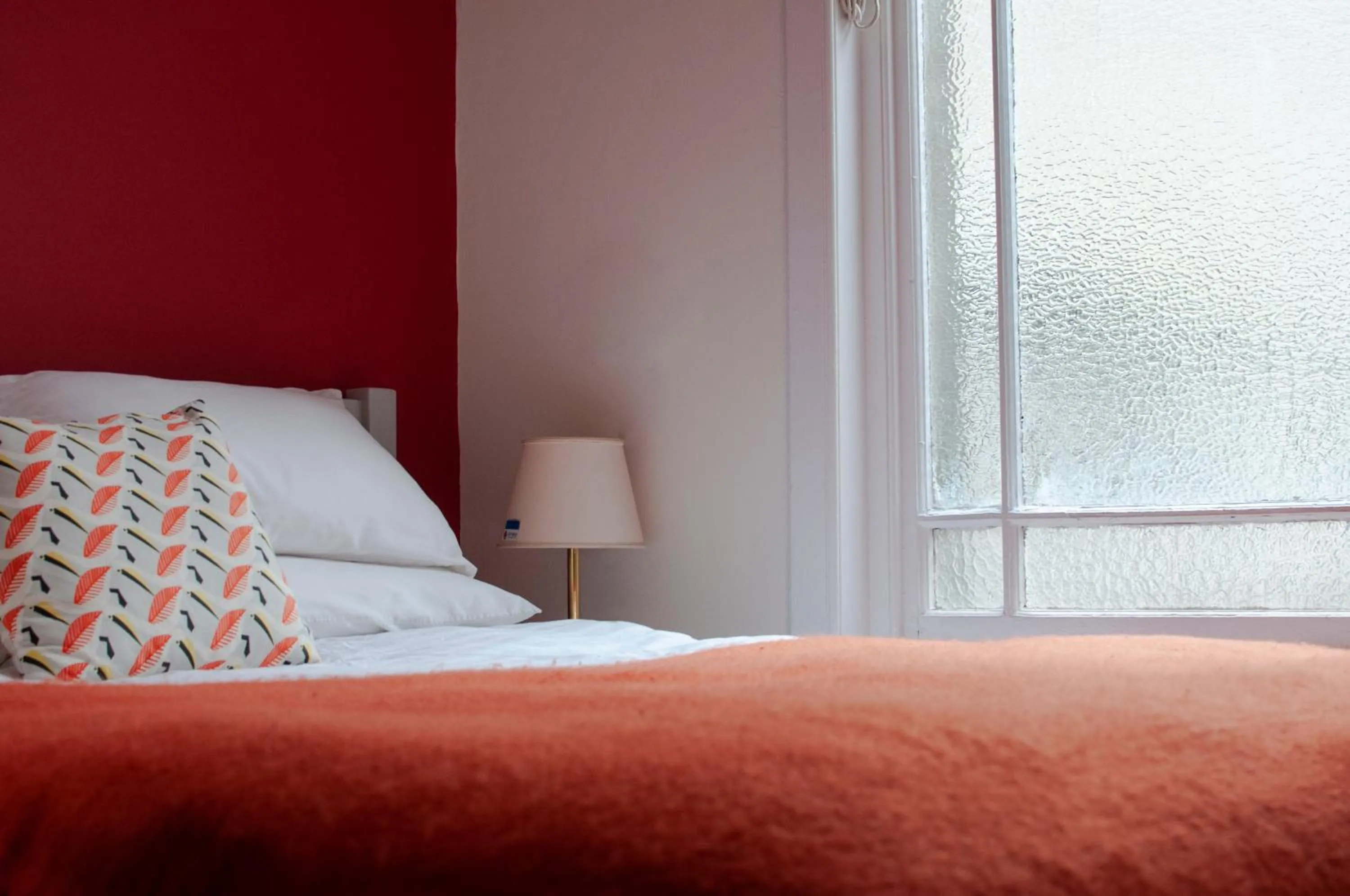 Bed in William Wallace Hotel