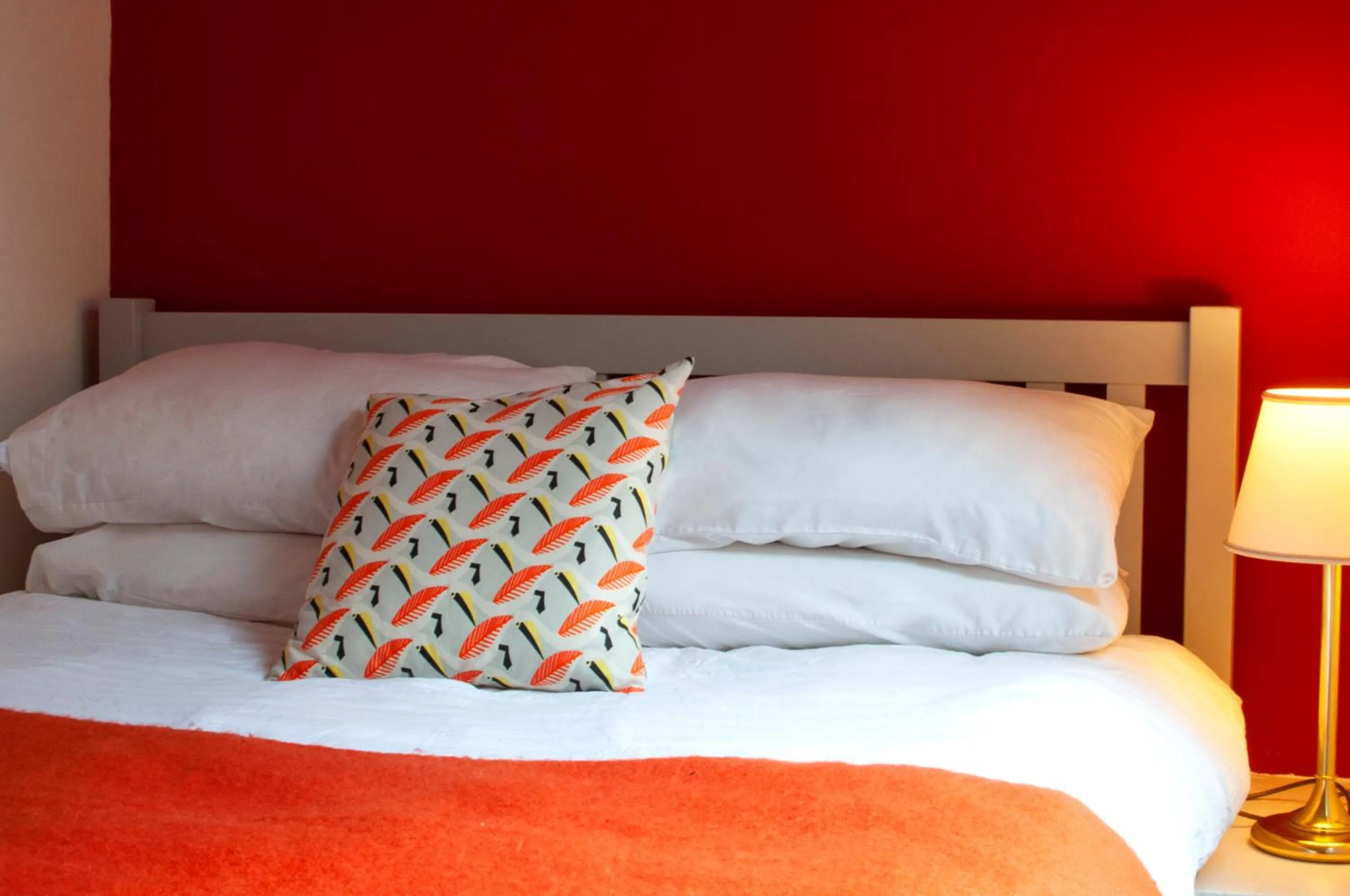 Bed in William Wallace Hotel