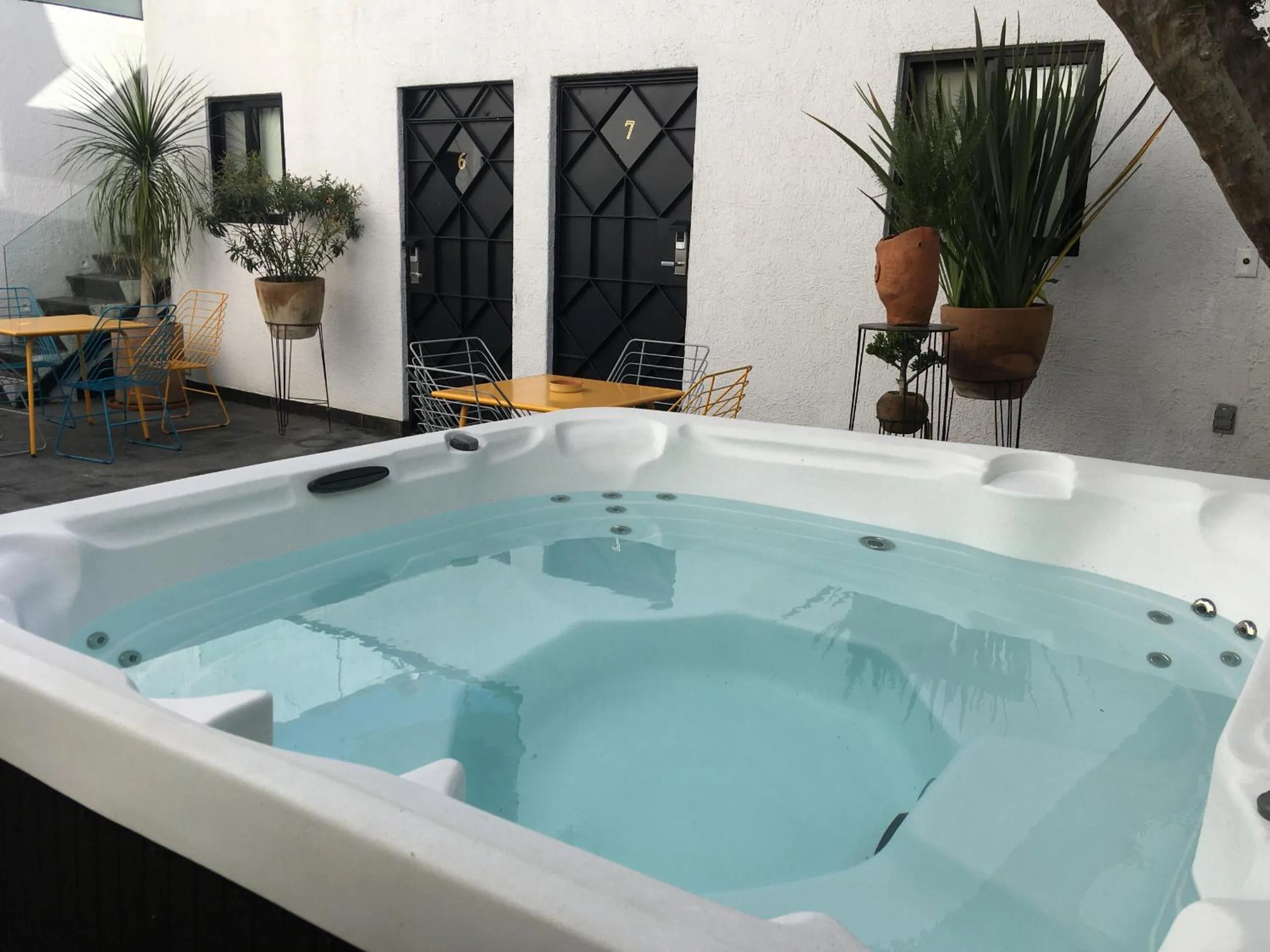 Hot Tub in Hotel Casona Independencia