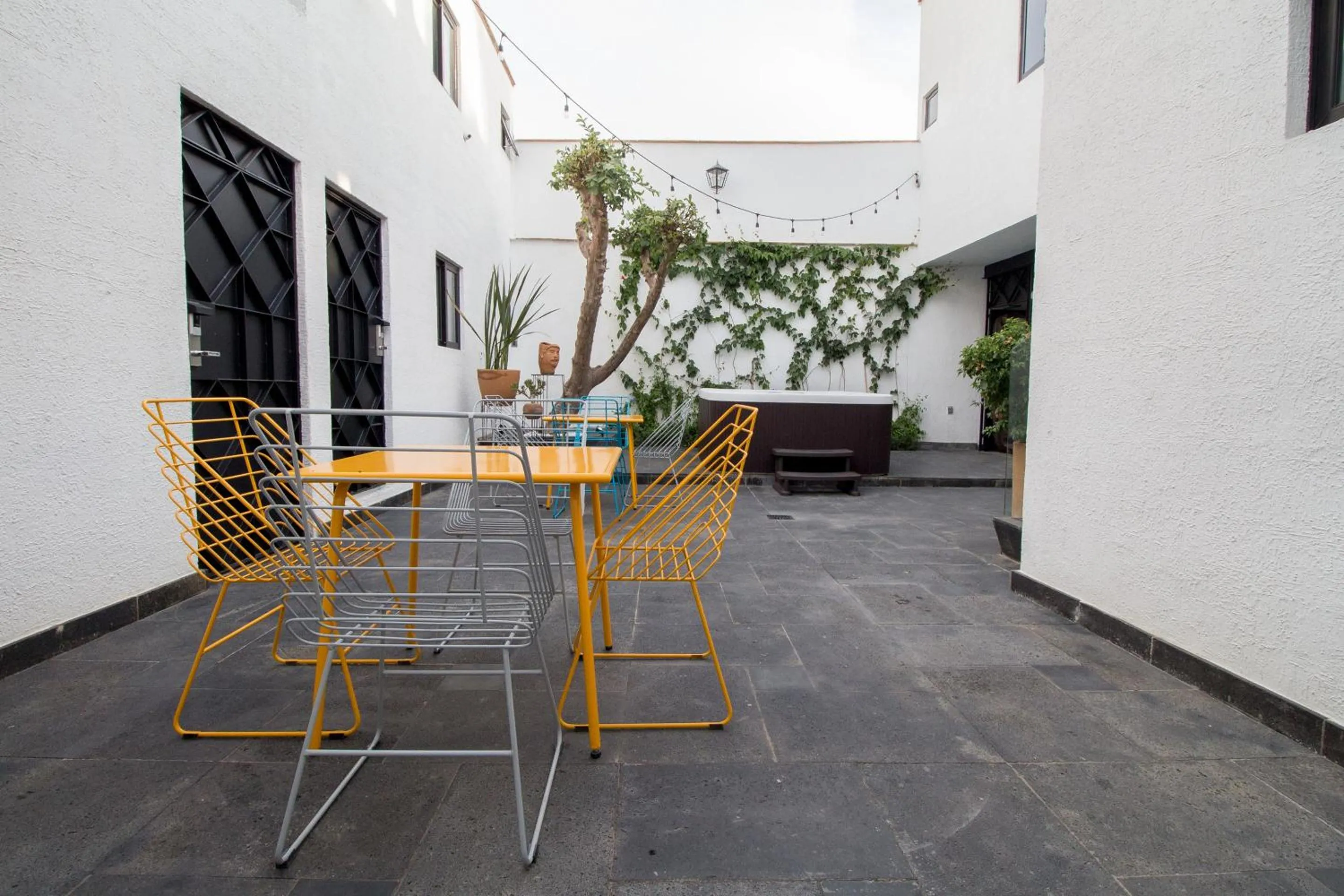 Patio in Hotel Casona Independencia