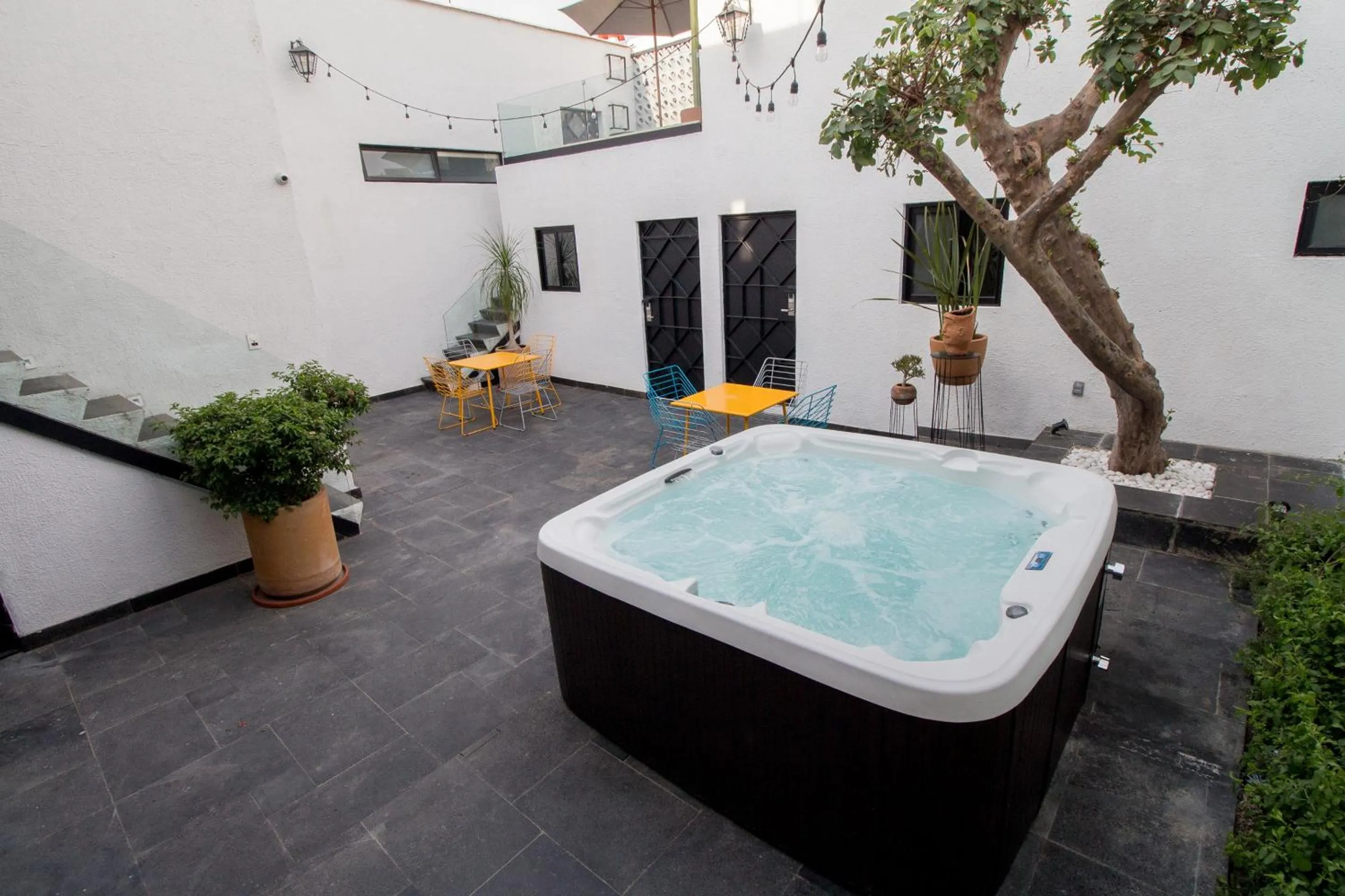 Hot Tub in Hotel Casona Independencia