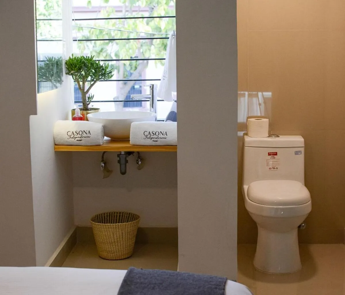 Quiet street view in Hotel Casona Independencia