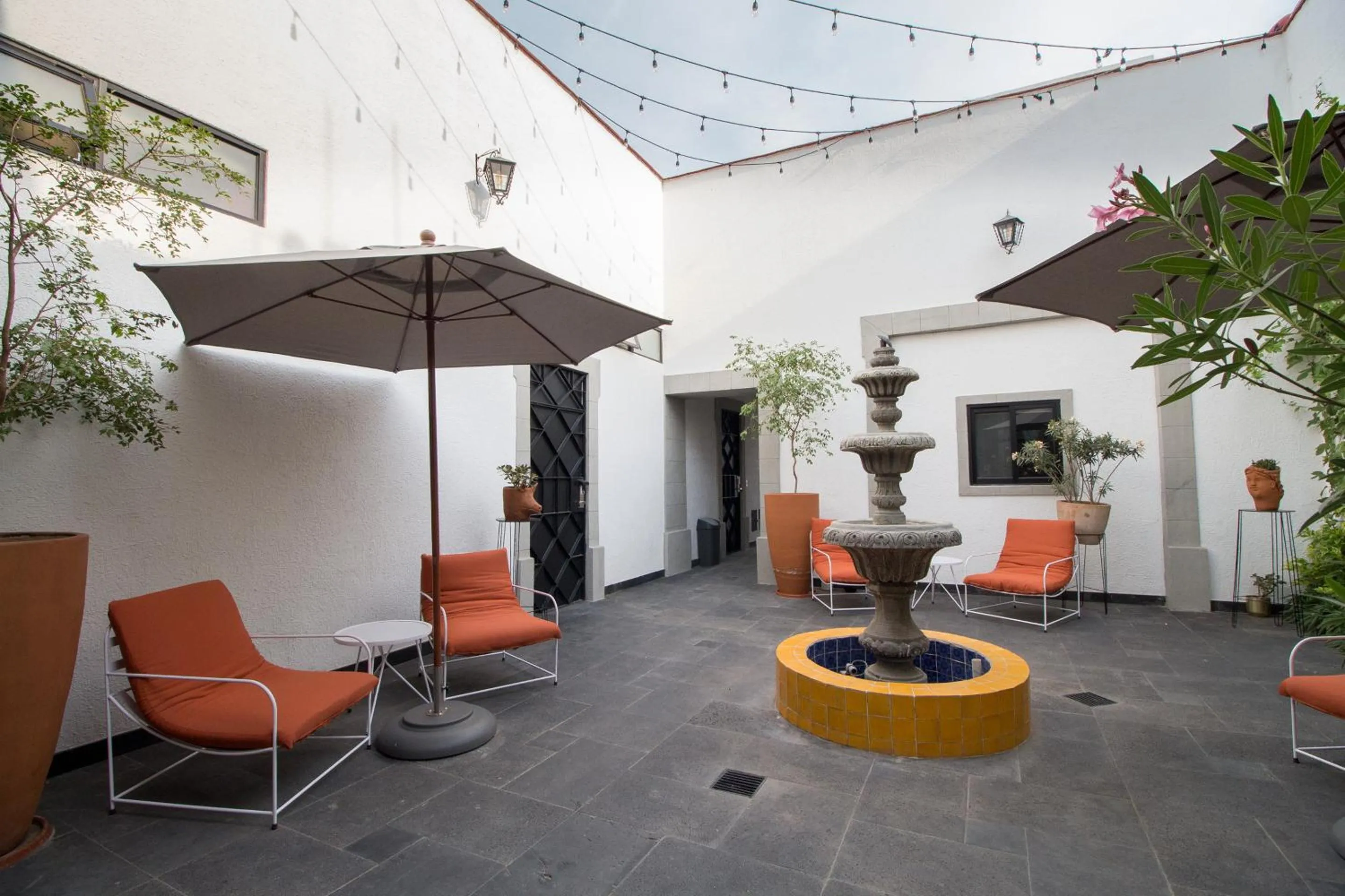 Patio in Hotel Casona Independencia
