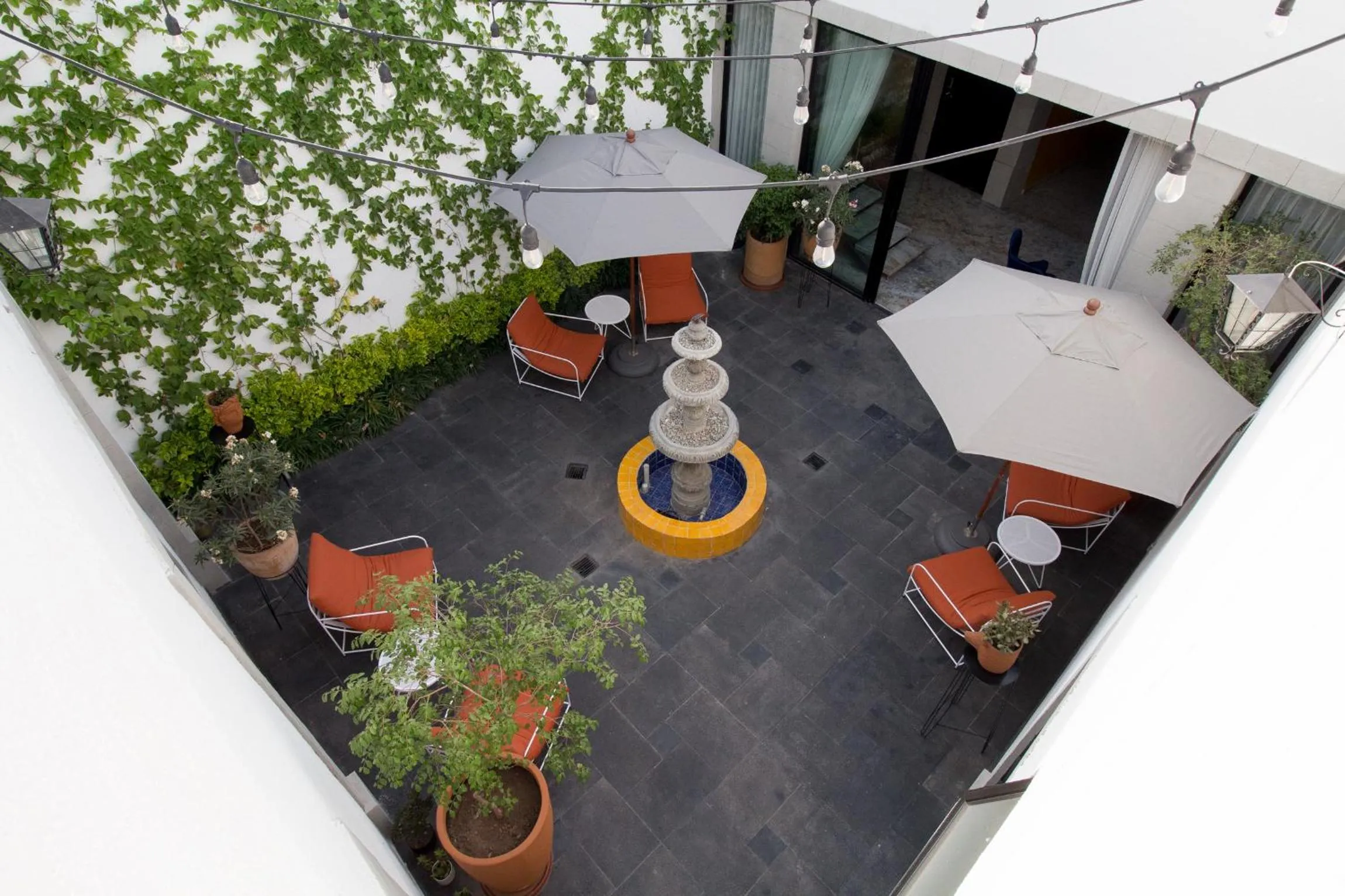 Patio in Hotel Casona Independencia