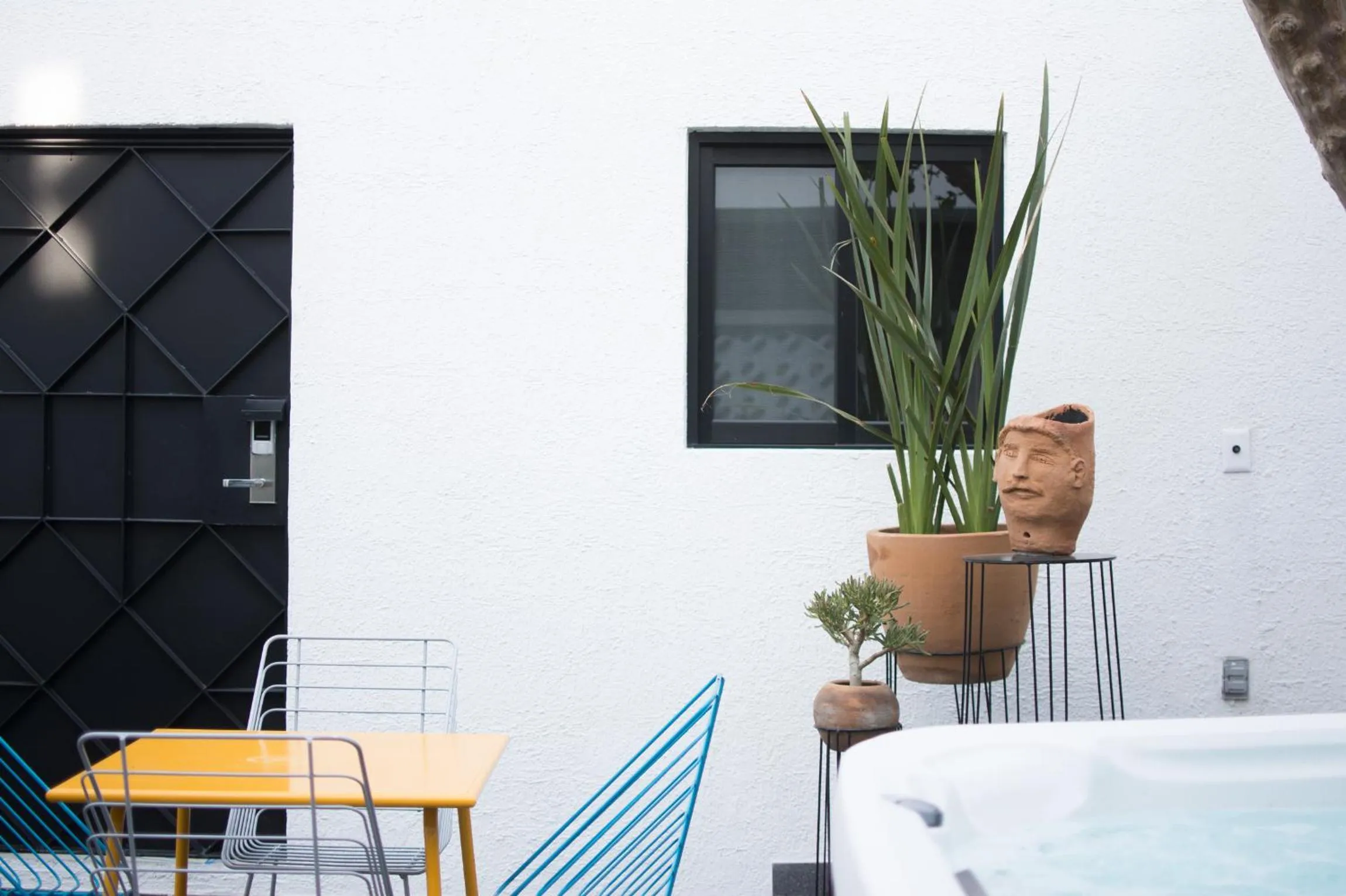 Patio in Hotel Casona Independencia