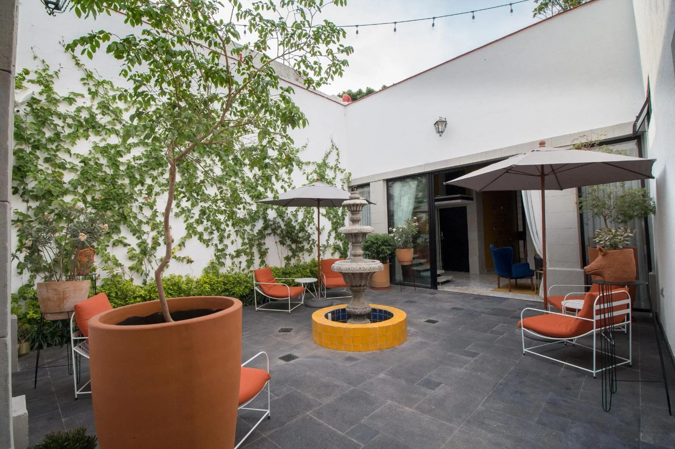 Patio in Hotel Casona Independencia