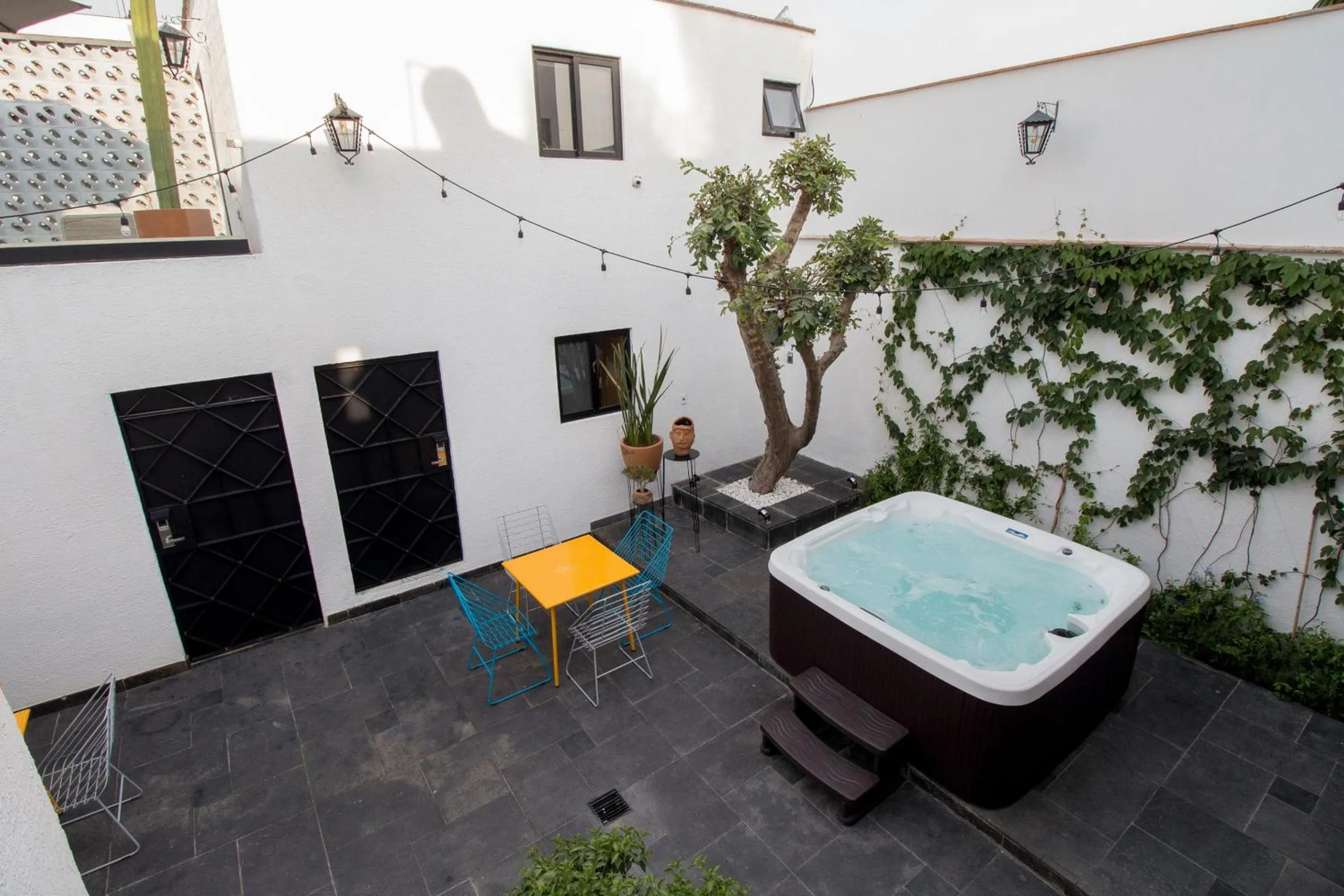 Hot Tub in Hotel Casona Independencia