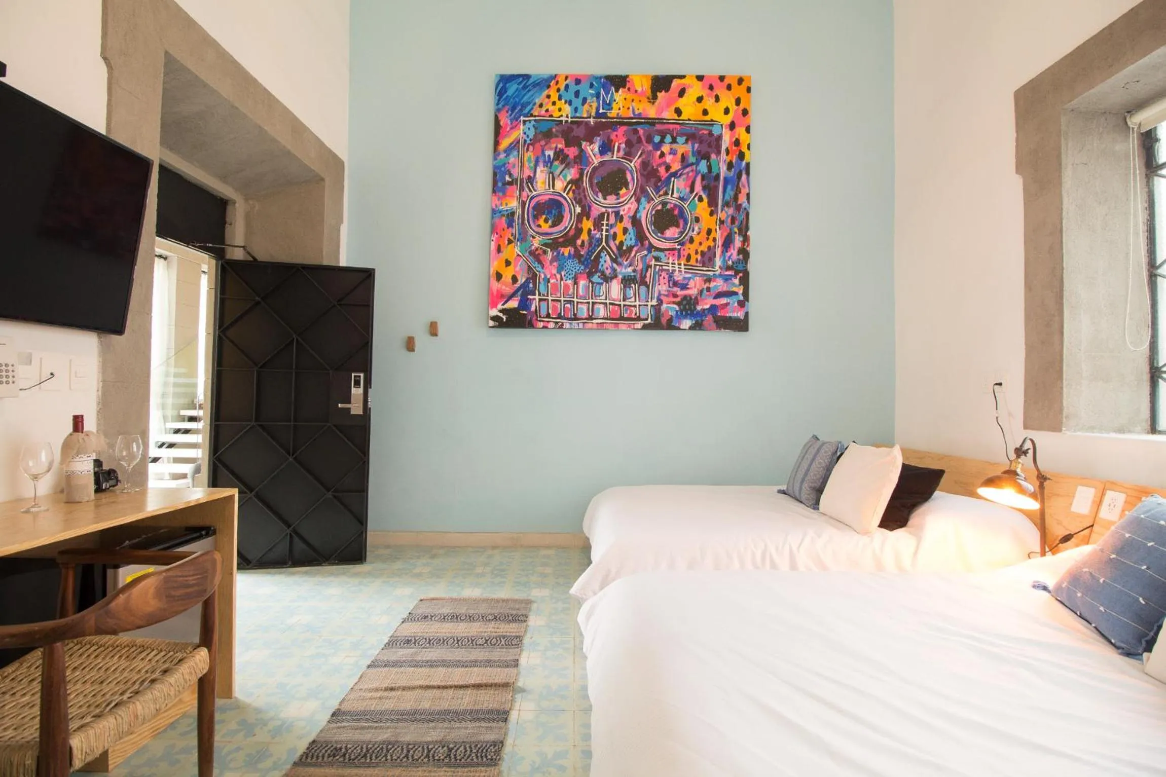 TV and multimedia, Bed in Hotel Casona Independencia