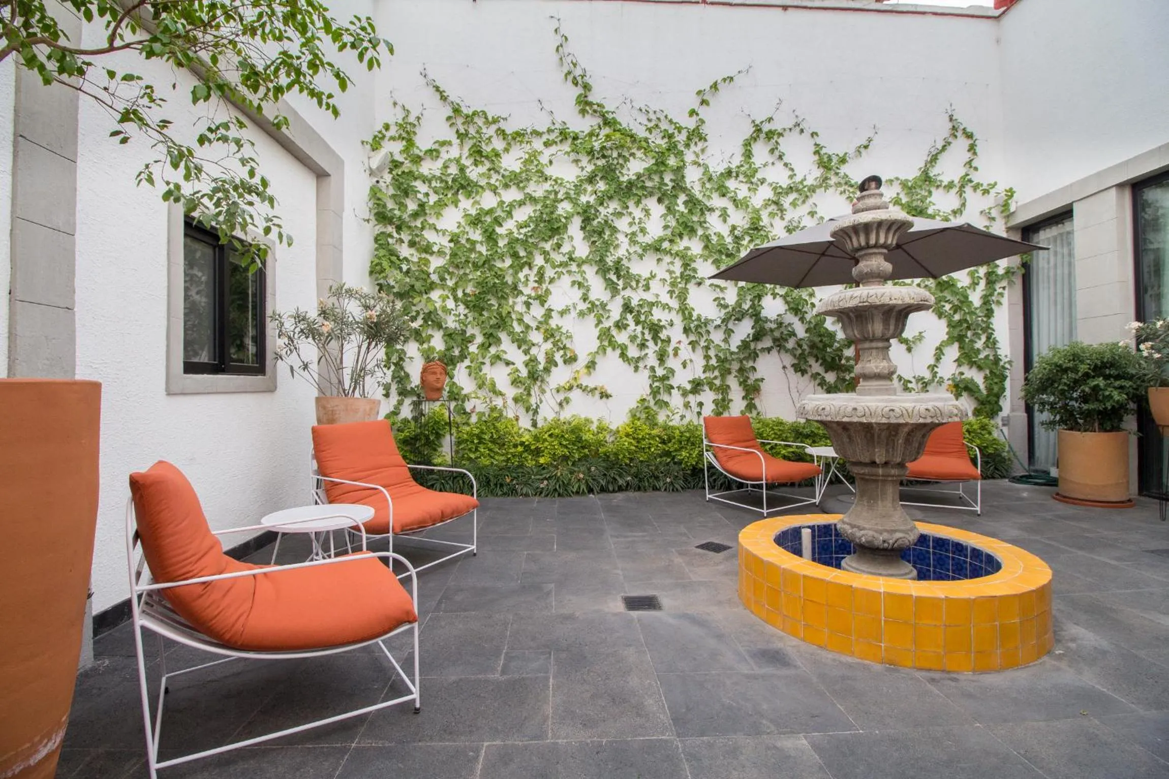 Patio in Hotel Casona Independencia