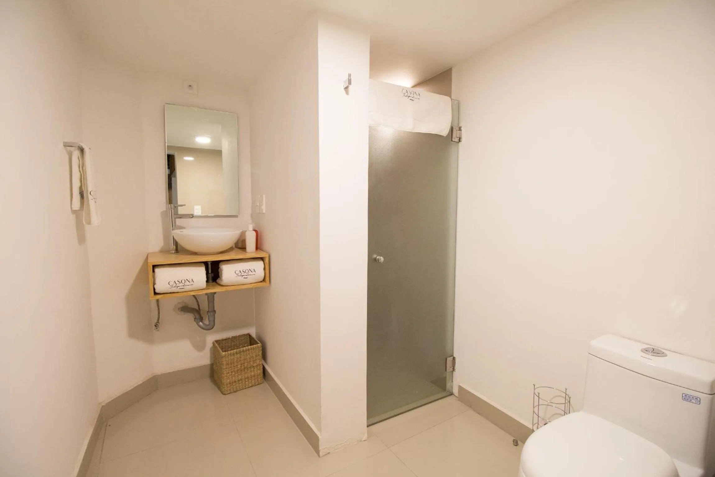 Toilet in Hotel Casona Independencia