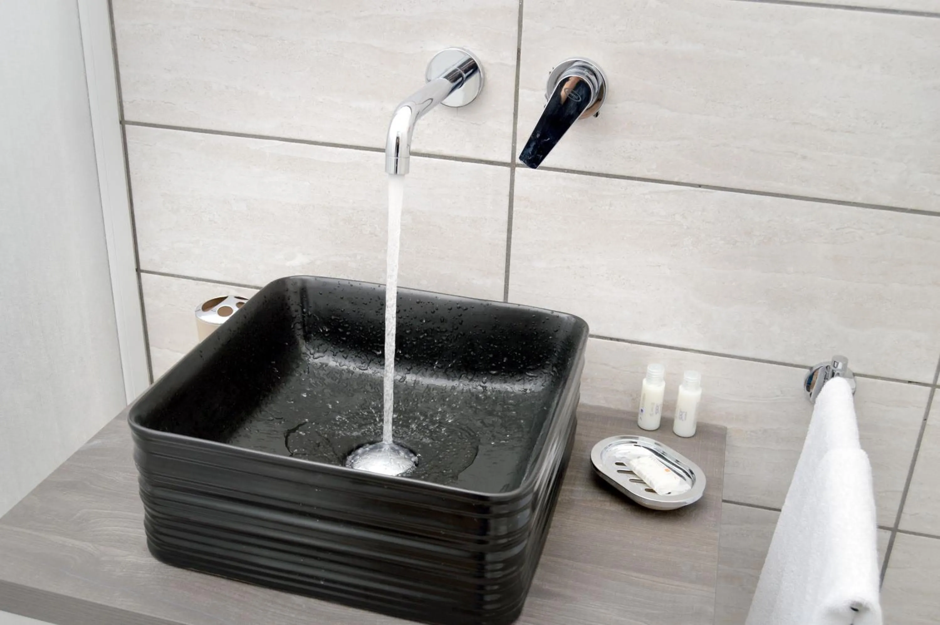 Bathroom in B&BCentral Station Napoli