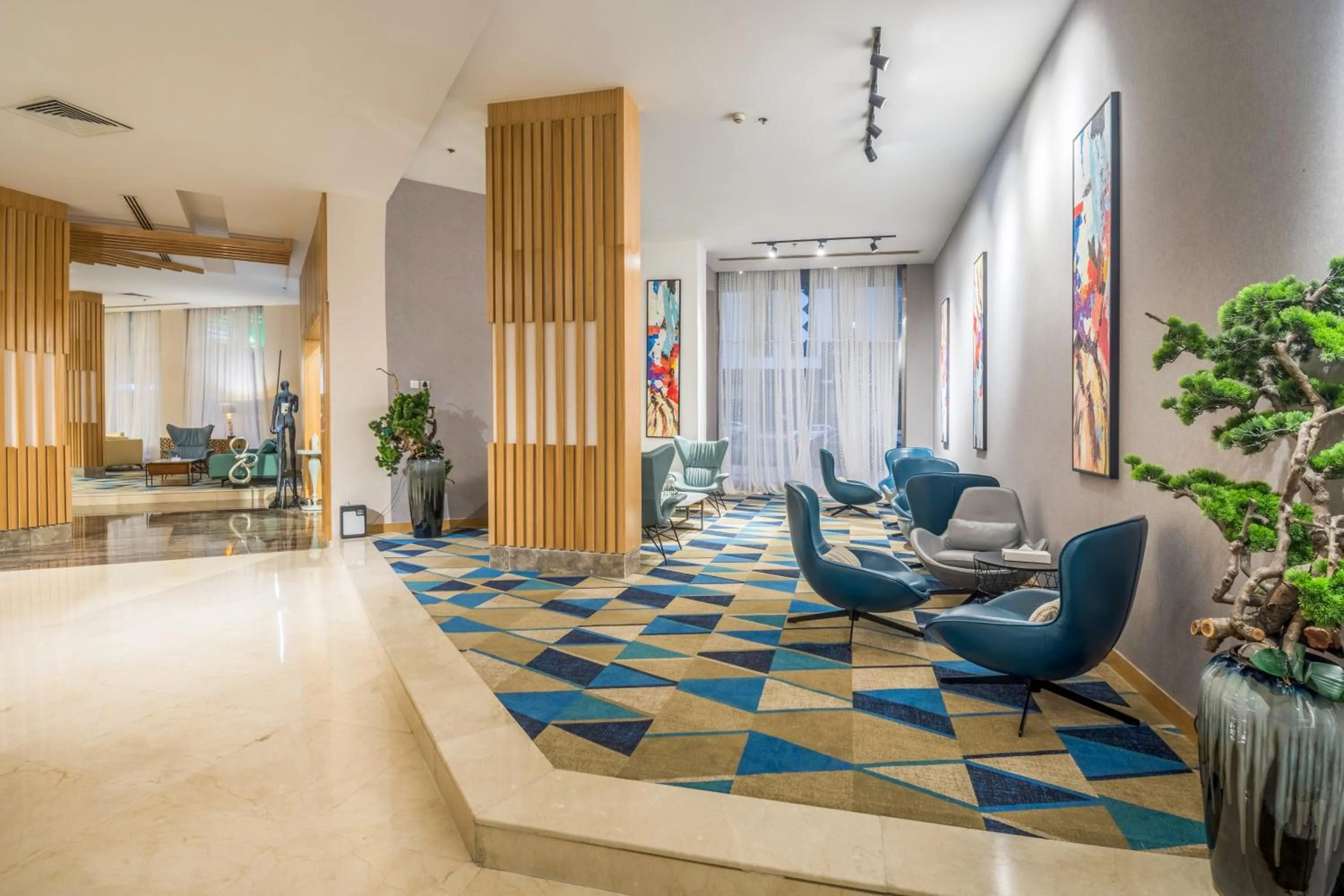 Lobby or reception in Ewaa Express Hotel - Al Olaya