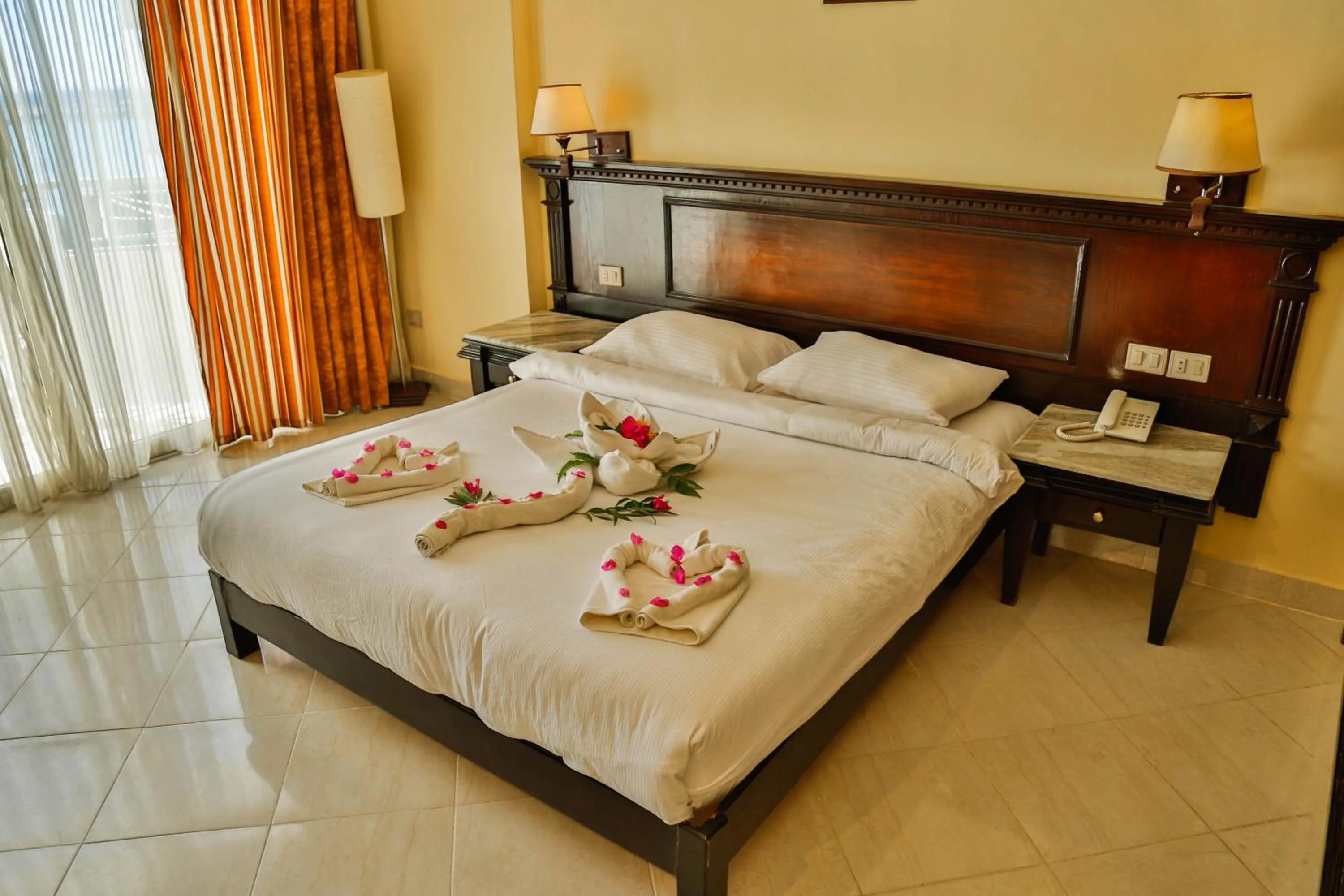 Bedroom, Bed in Magic Beach Hotel Hurghada