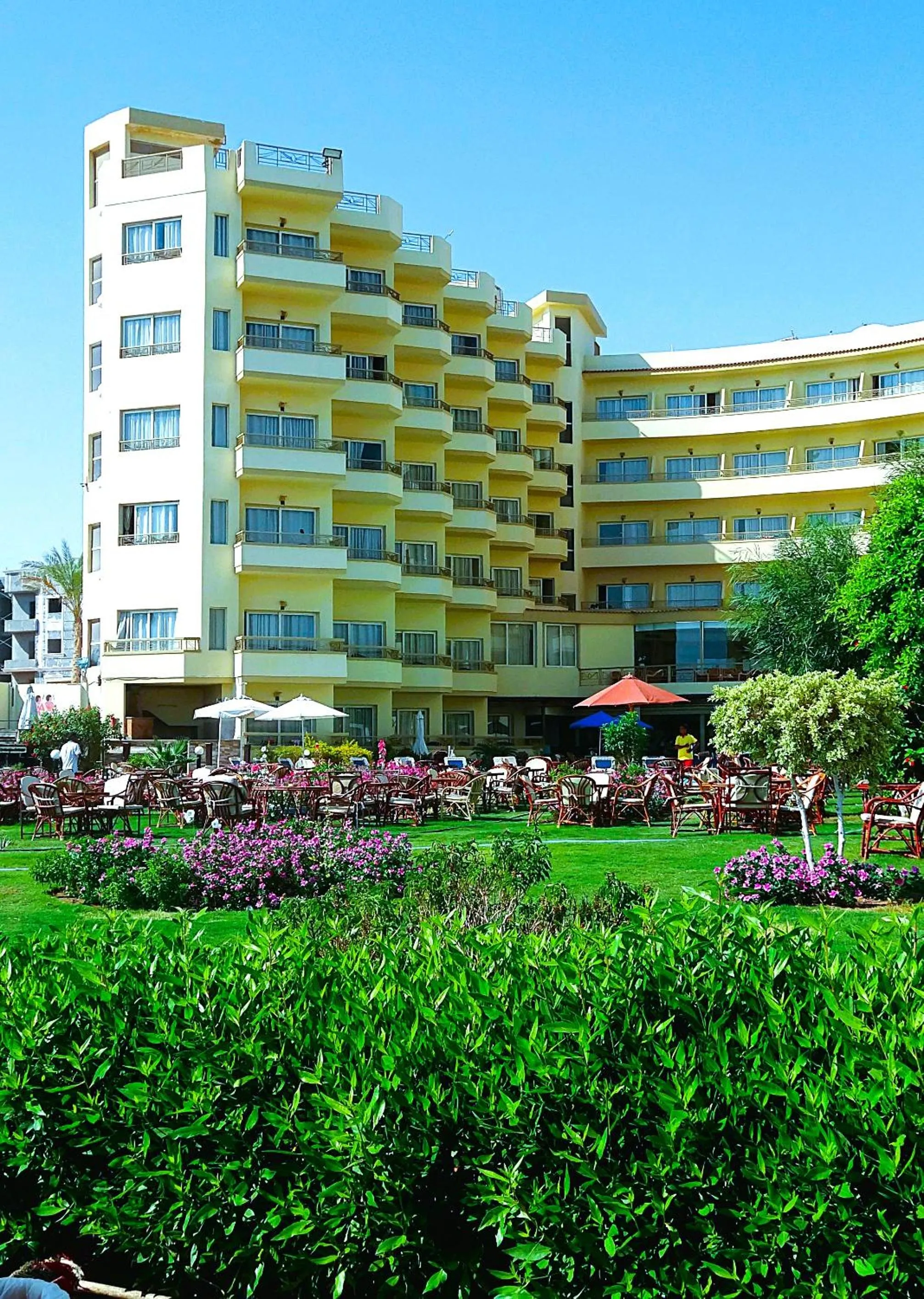 Property building in Magic Beach Hotel Hurghada