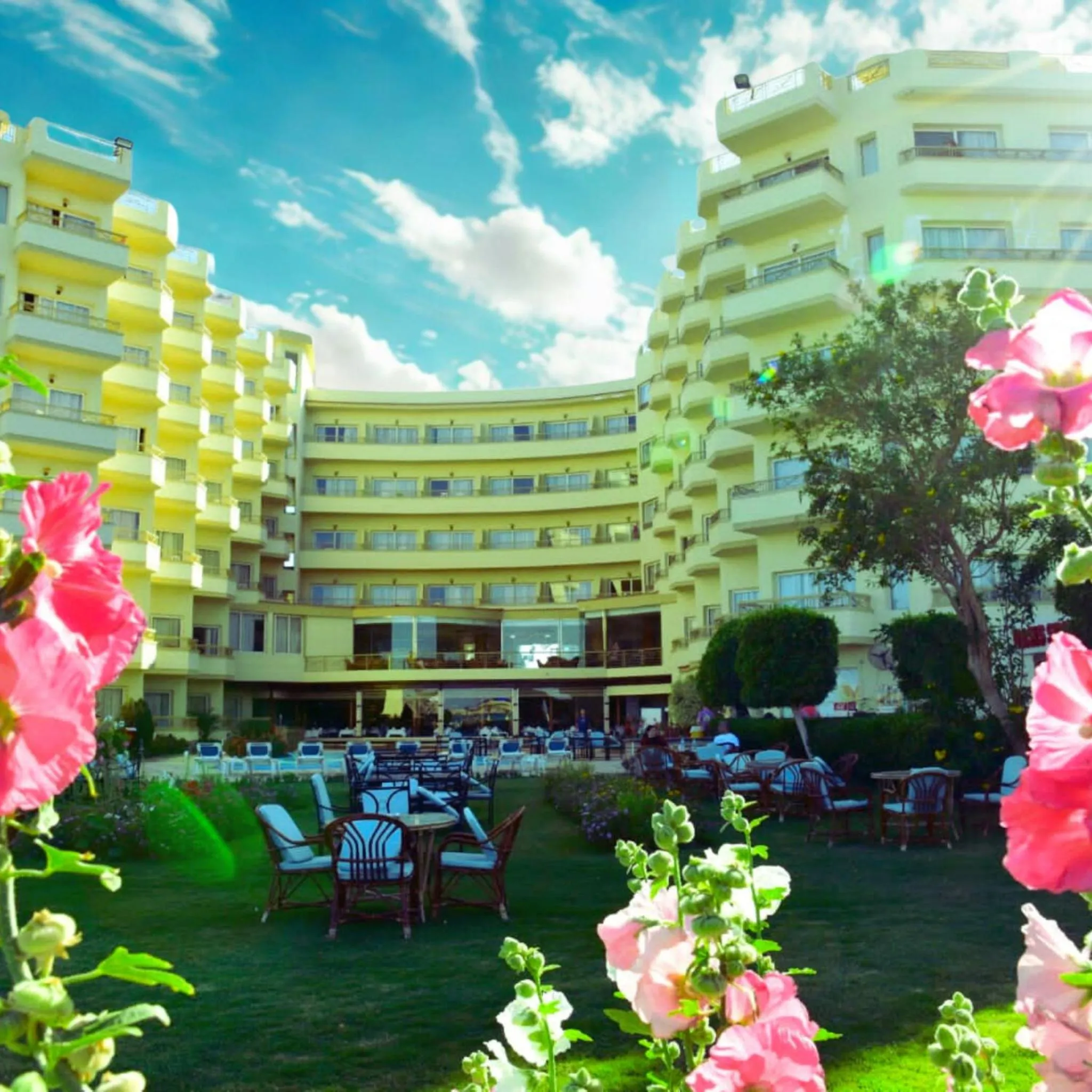 Property building in Magic Beach Hotel Hurghada