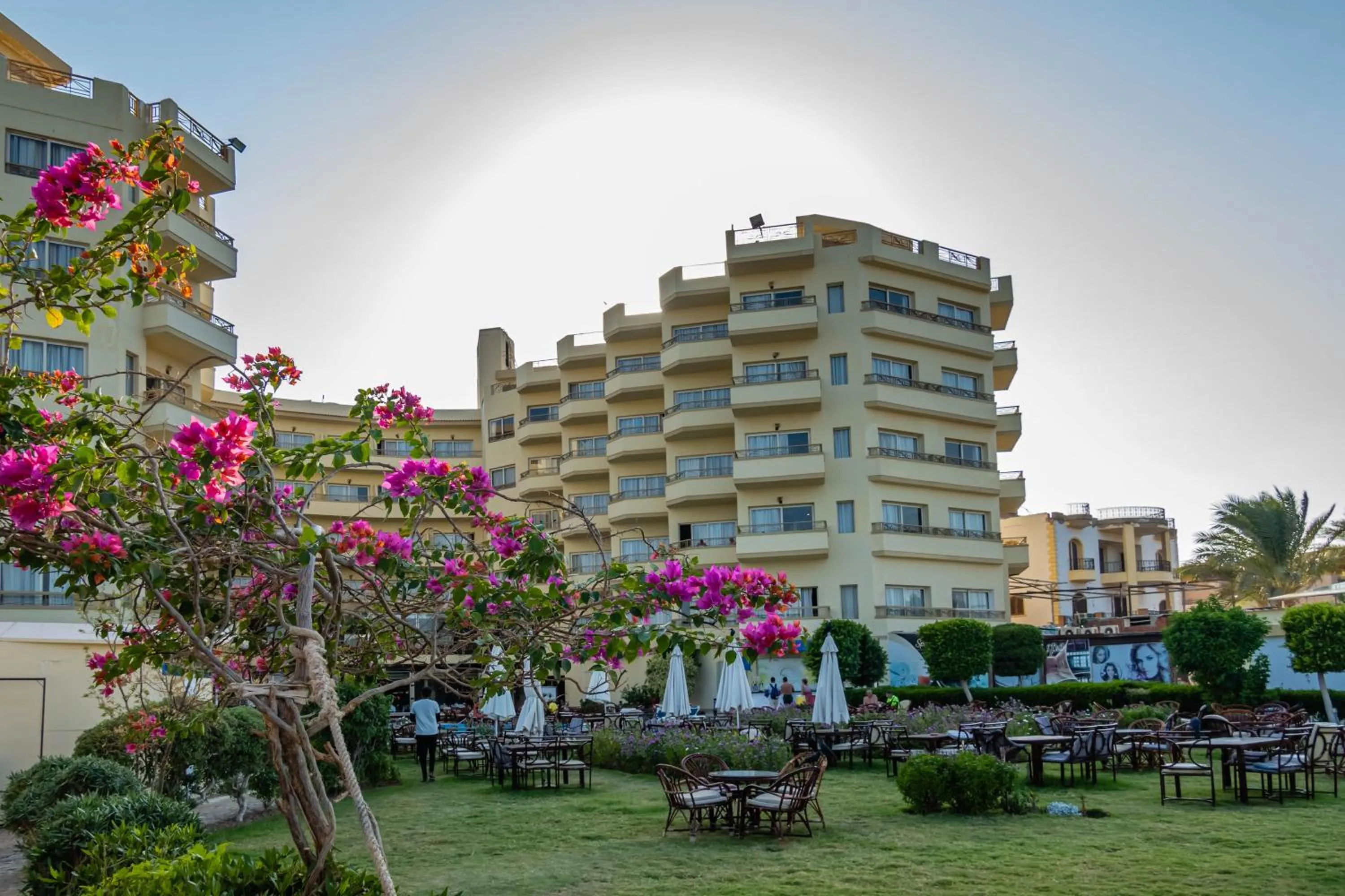 Property building in Magic Beach Hotel Hurghada