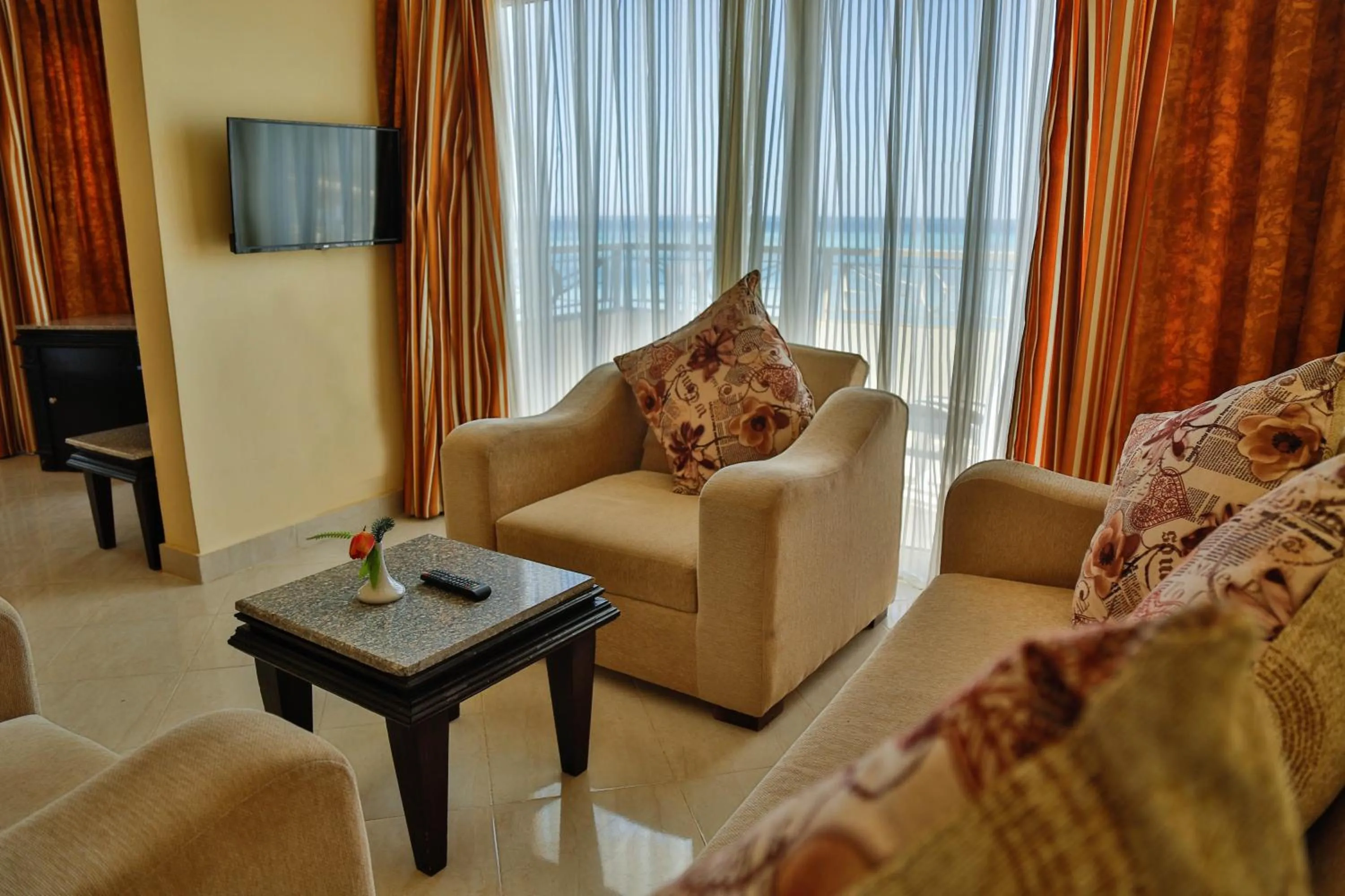 Living room in Magic Beach Hotel Hurghada