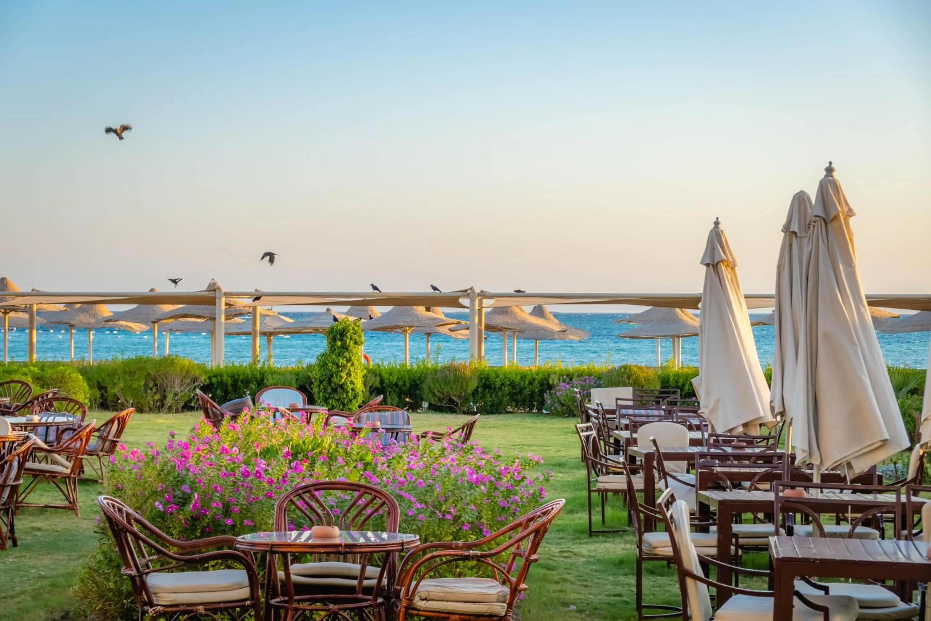 Sea view in Magic Beach Hotel Hurghada