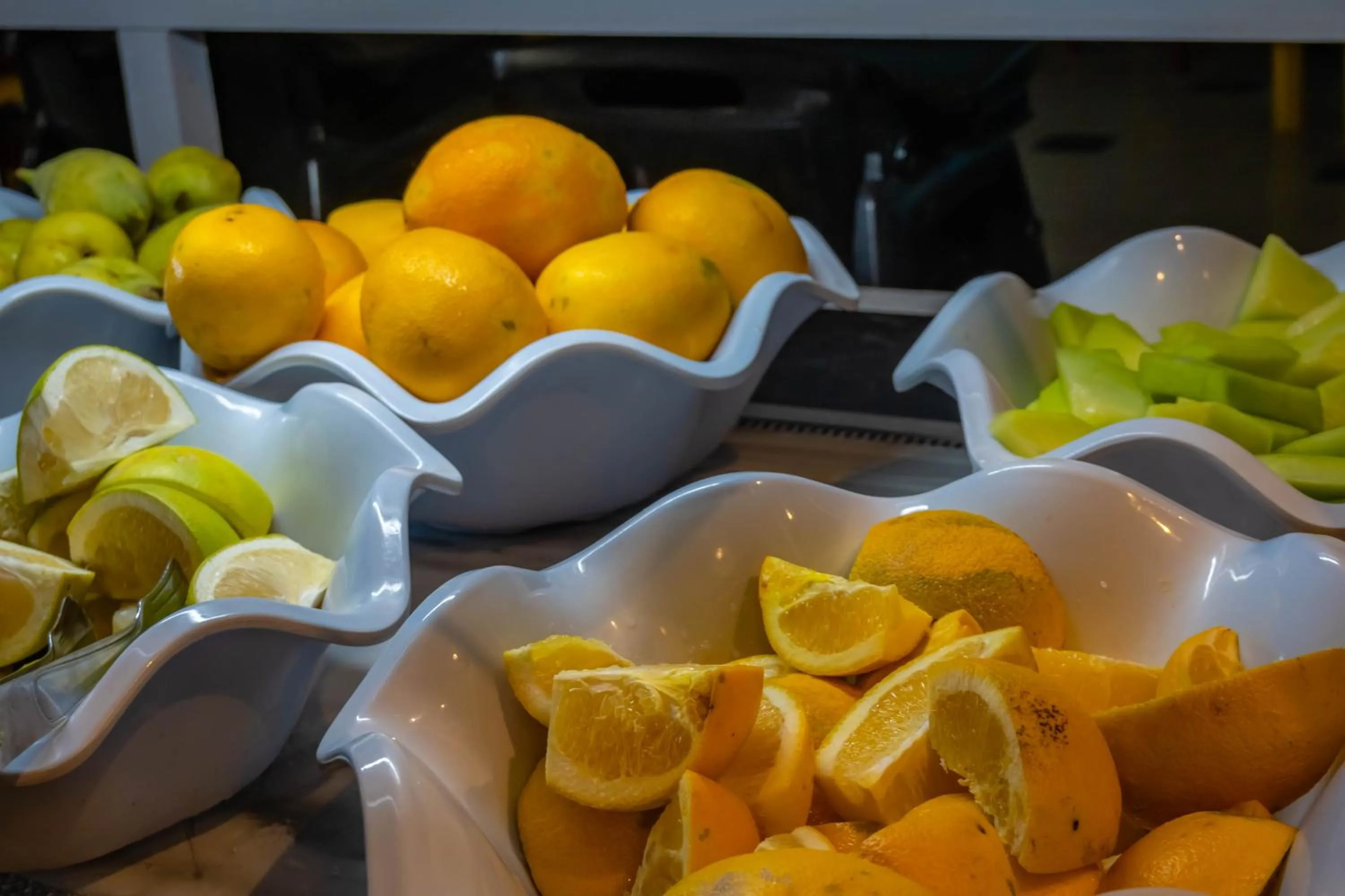 Buffet breakfast in Magic Beach Hotel Hurghada