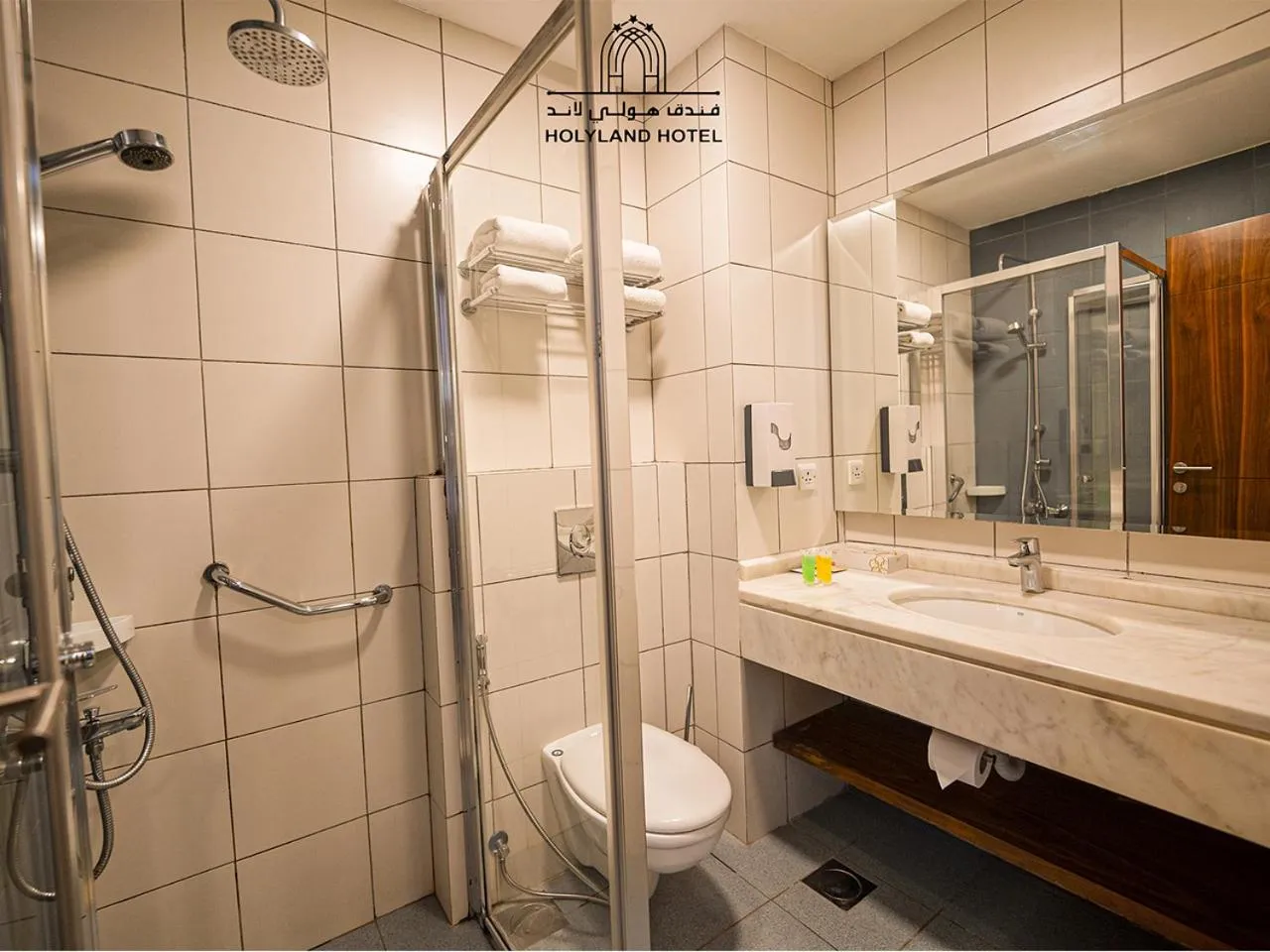 Shower in Holyland Hotel Amman