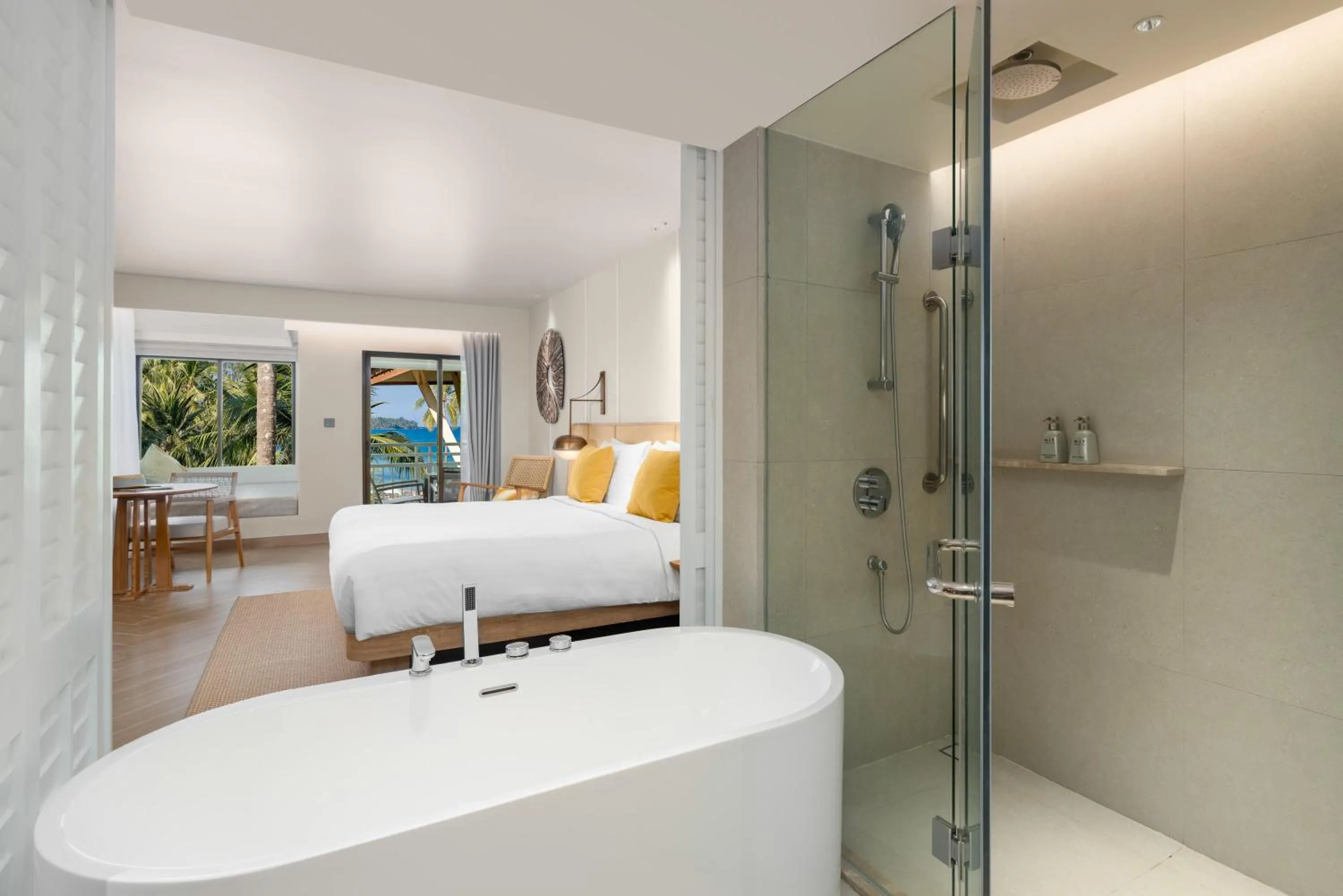 Bathroom, Bed in SAii Laguna Phuket
