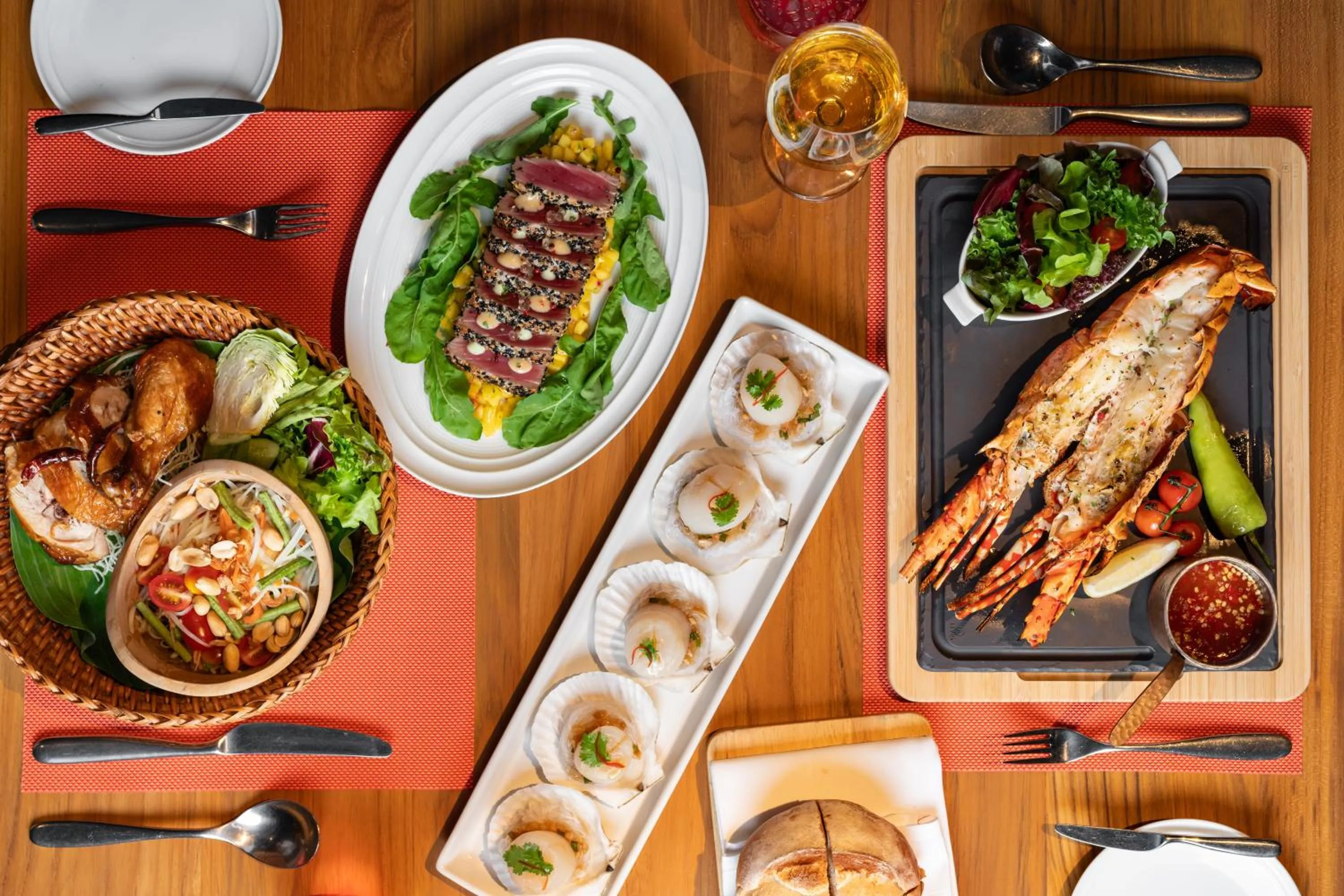 Food and drinks in SAii Laguna Phuket