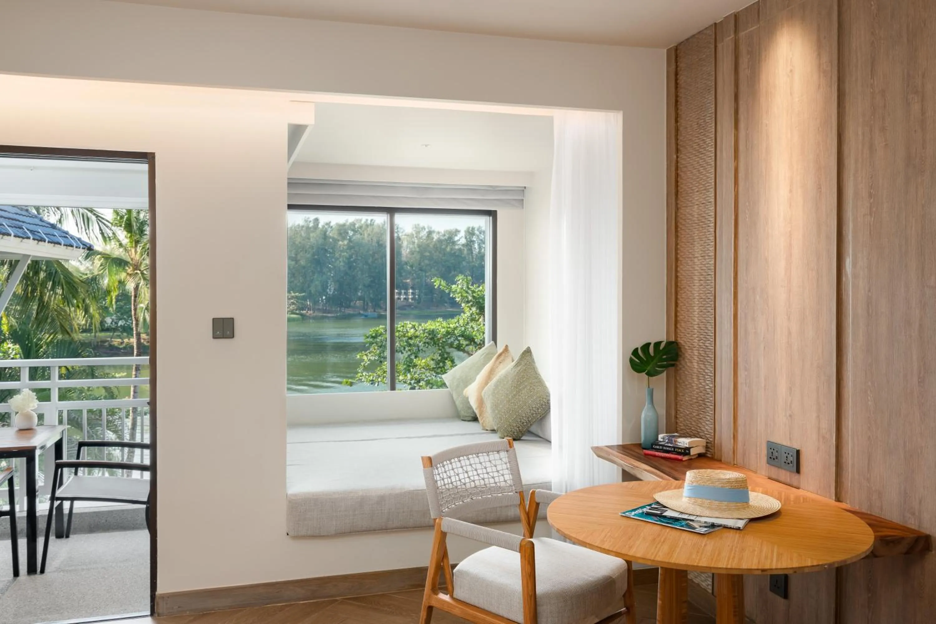 Seating area in SAii Laguna Phuket