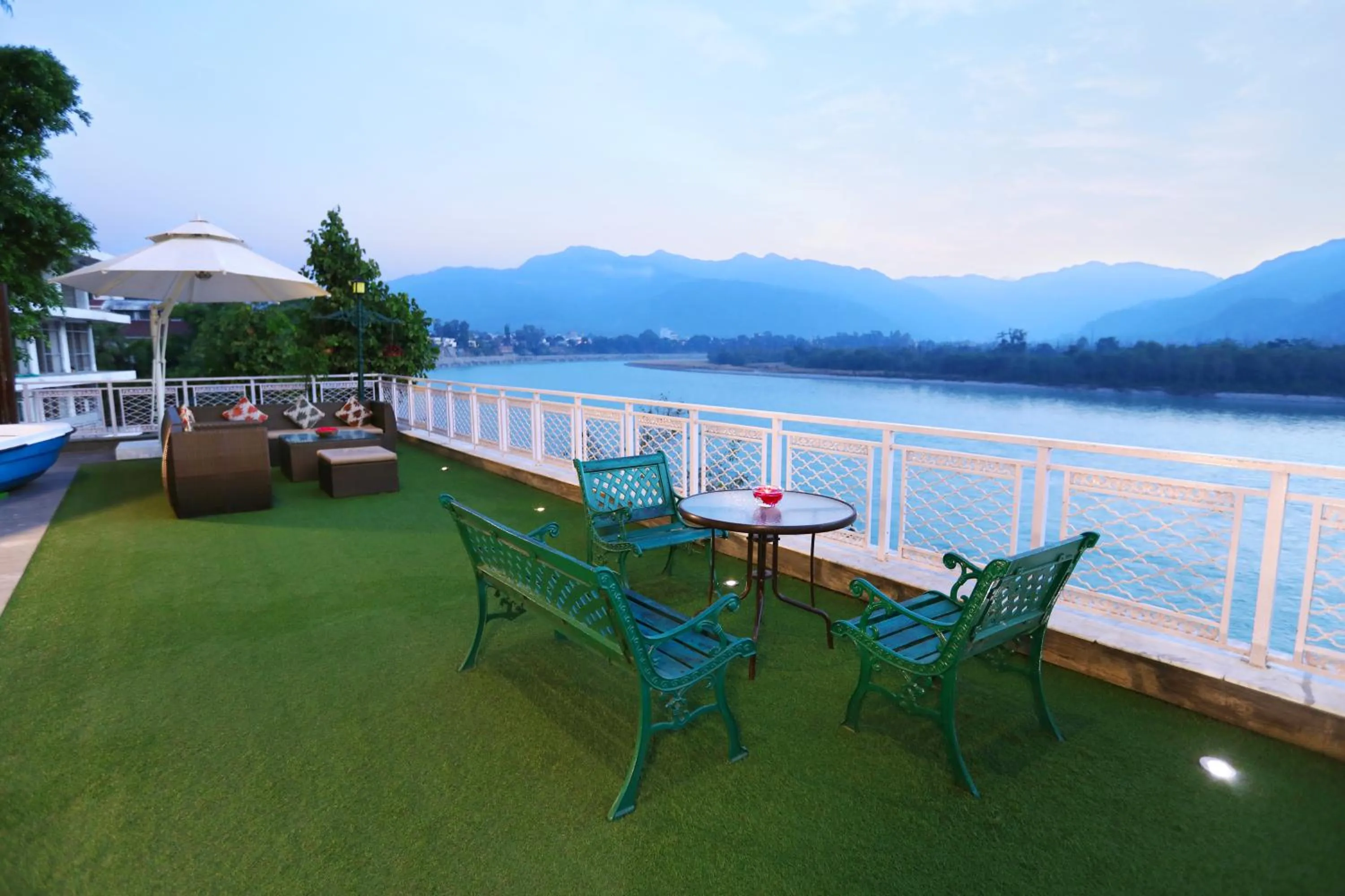 Sunrise in GANGA KINARE- A Riverside Boutique Resort, Rishikesh