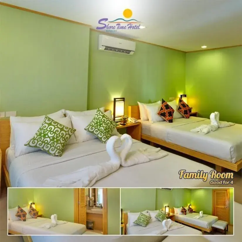Family Room in Shore Time Hotel Boracay Family Room in Shore Time Hotel Boracay