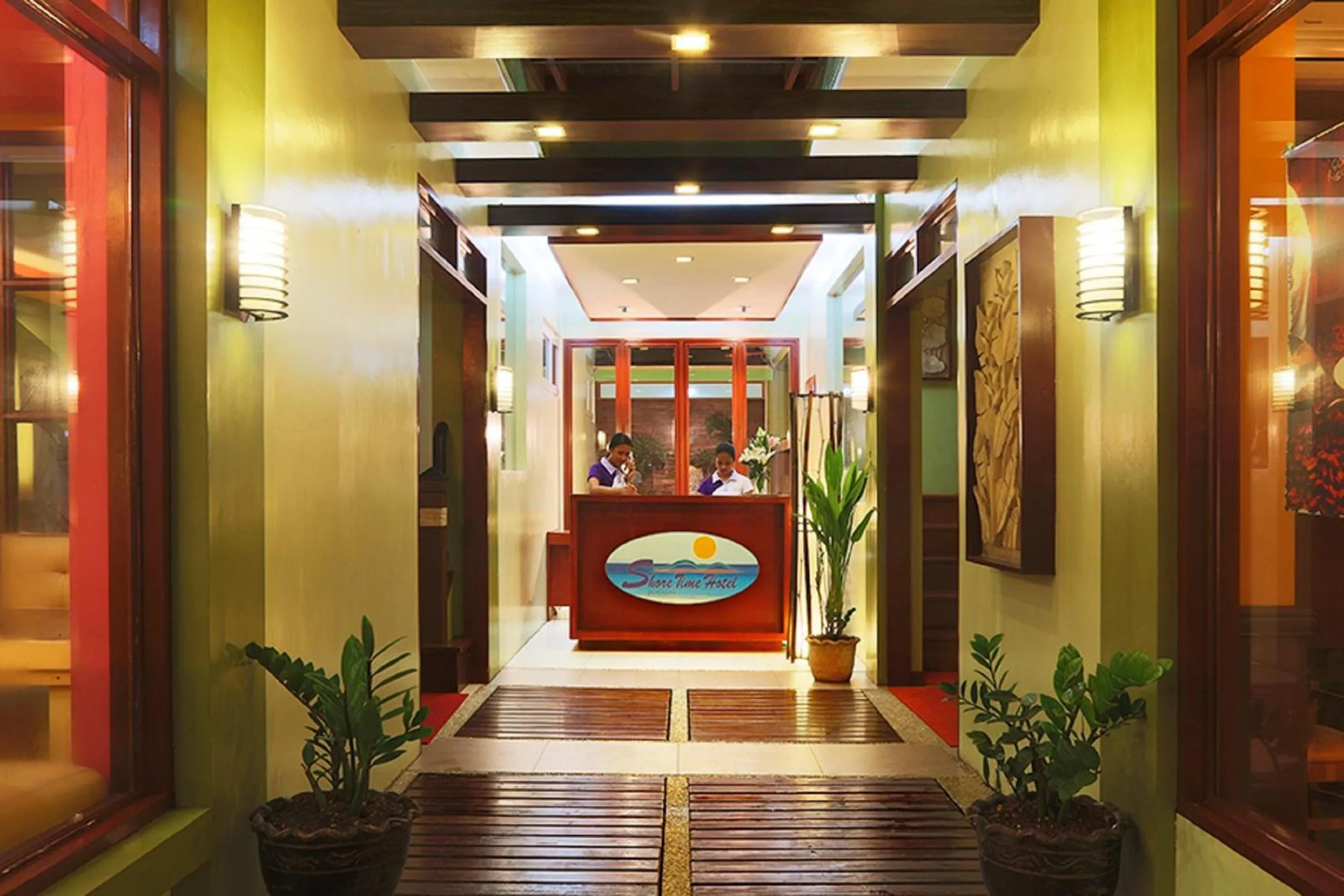 Lobby or reception in Shore Time Hotel Boracay