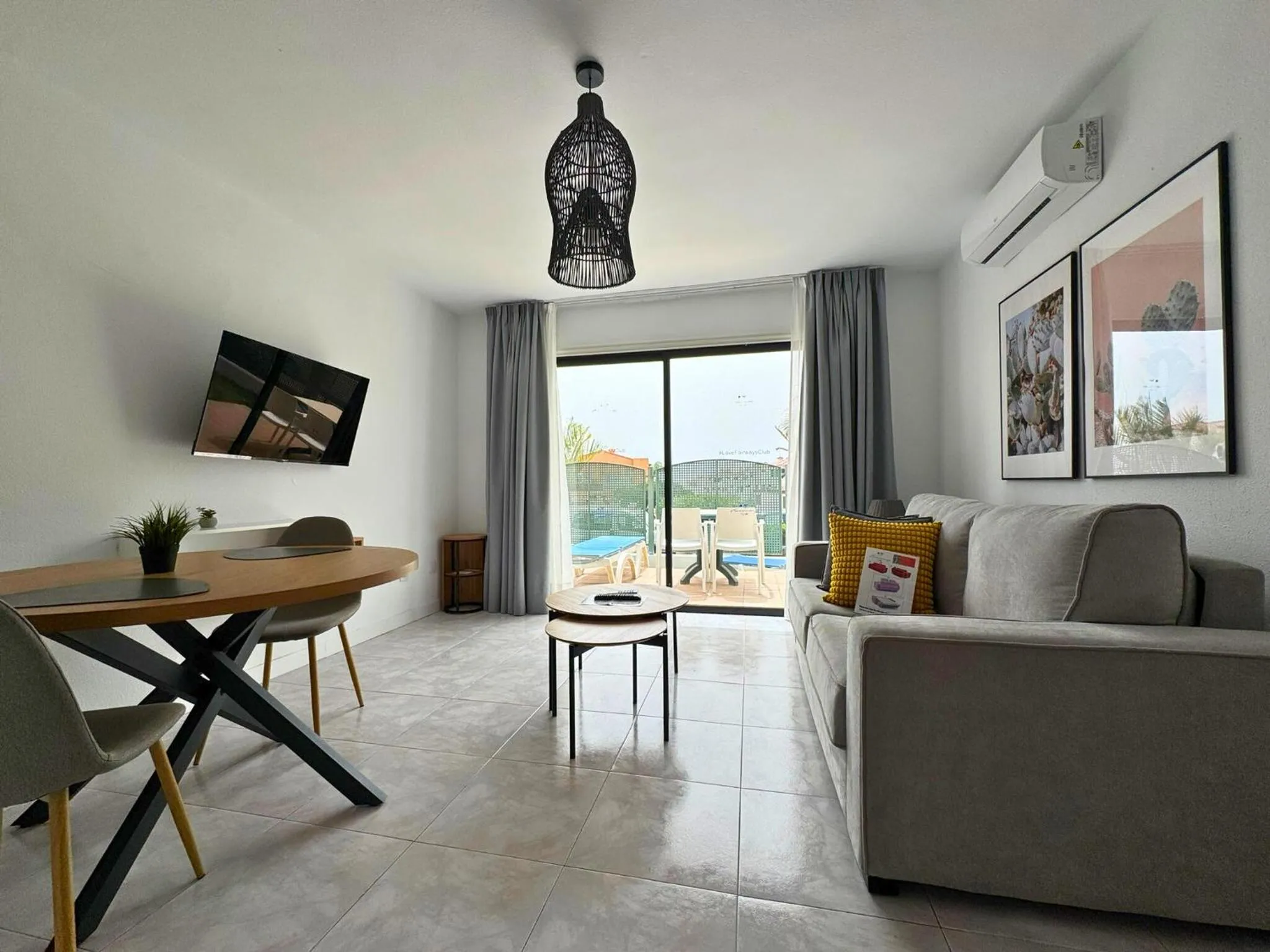 Living room in Fairways Club