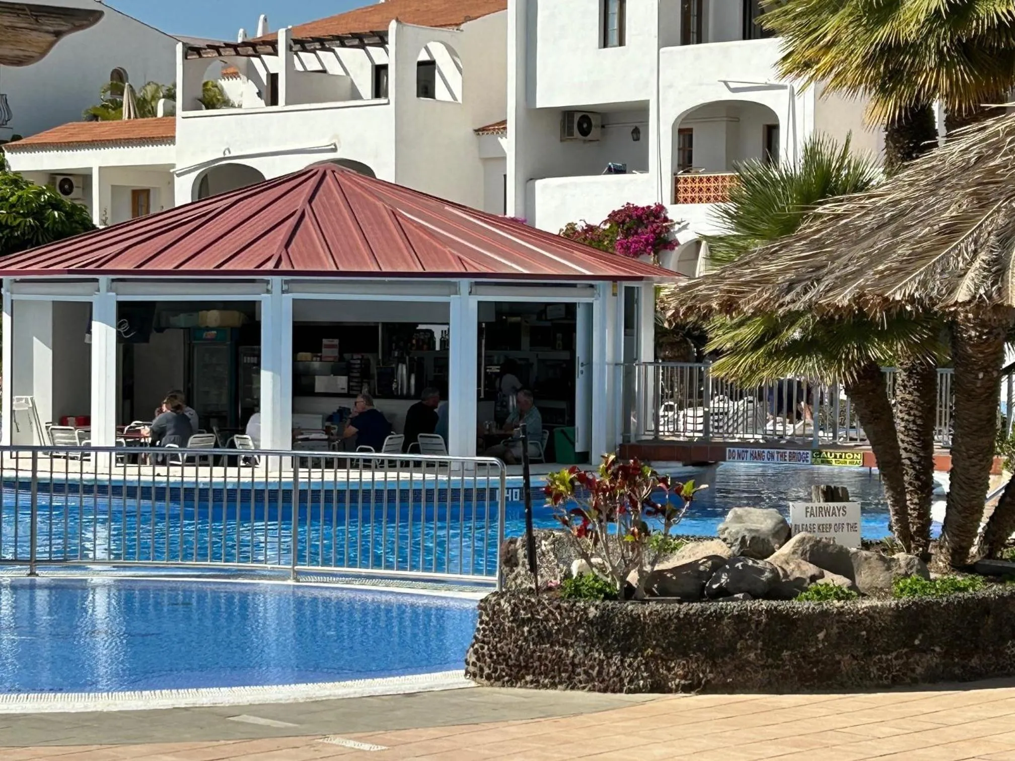 Pool view in Fairways Club