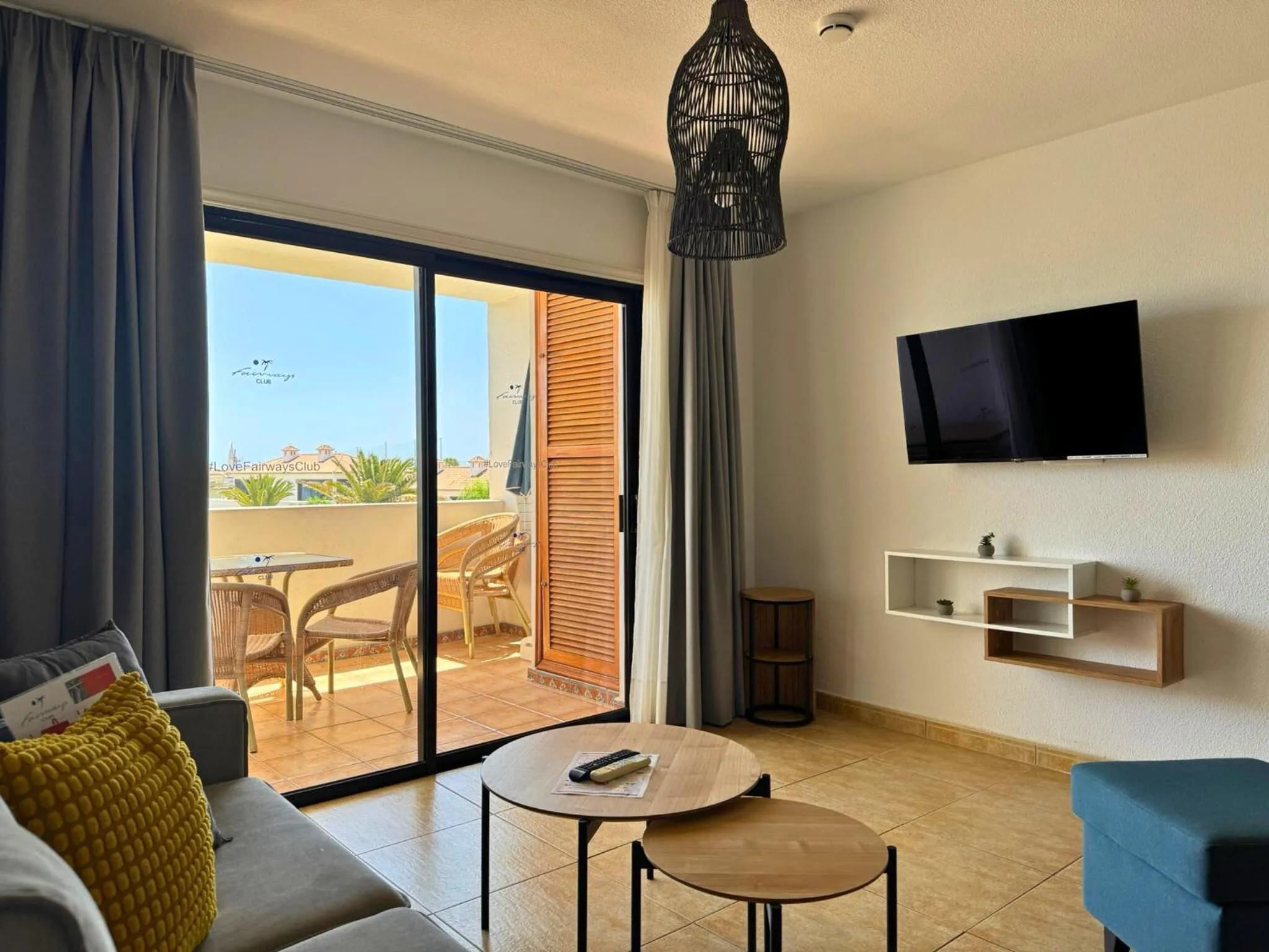 Living room in Fairways Club