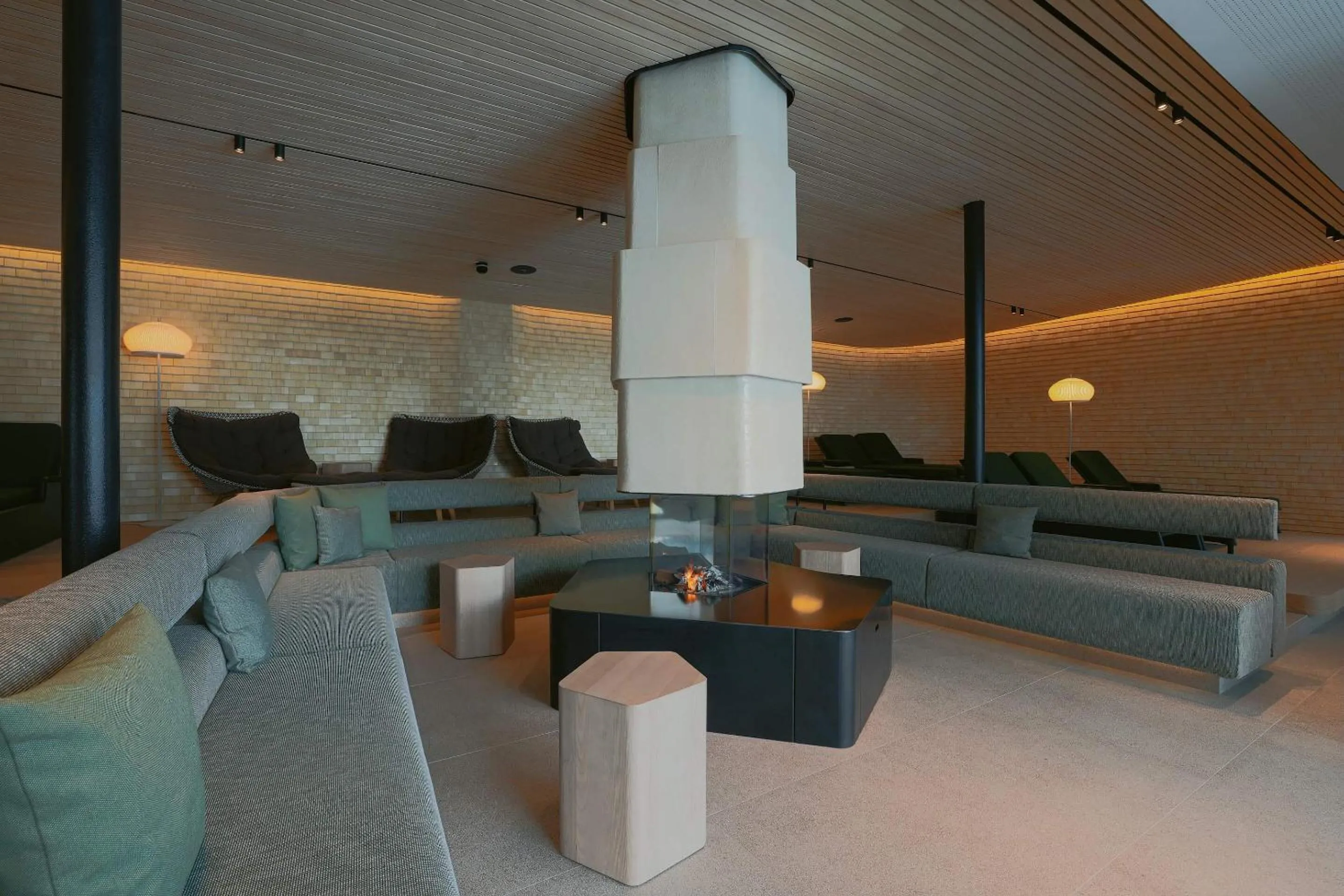 Spa and wellness centre/facilities in NEW Hotel Kristberg in Lech - new opening since December 2025