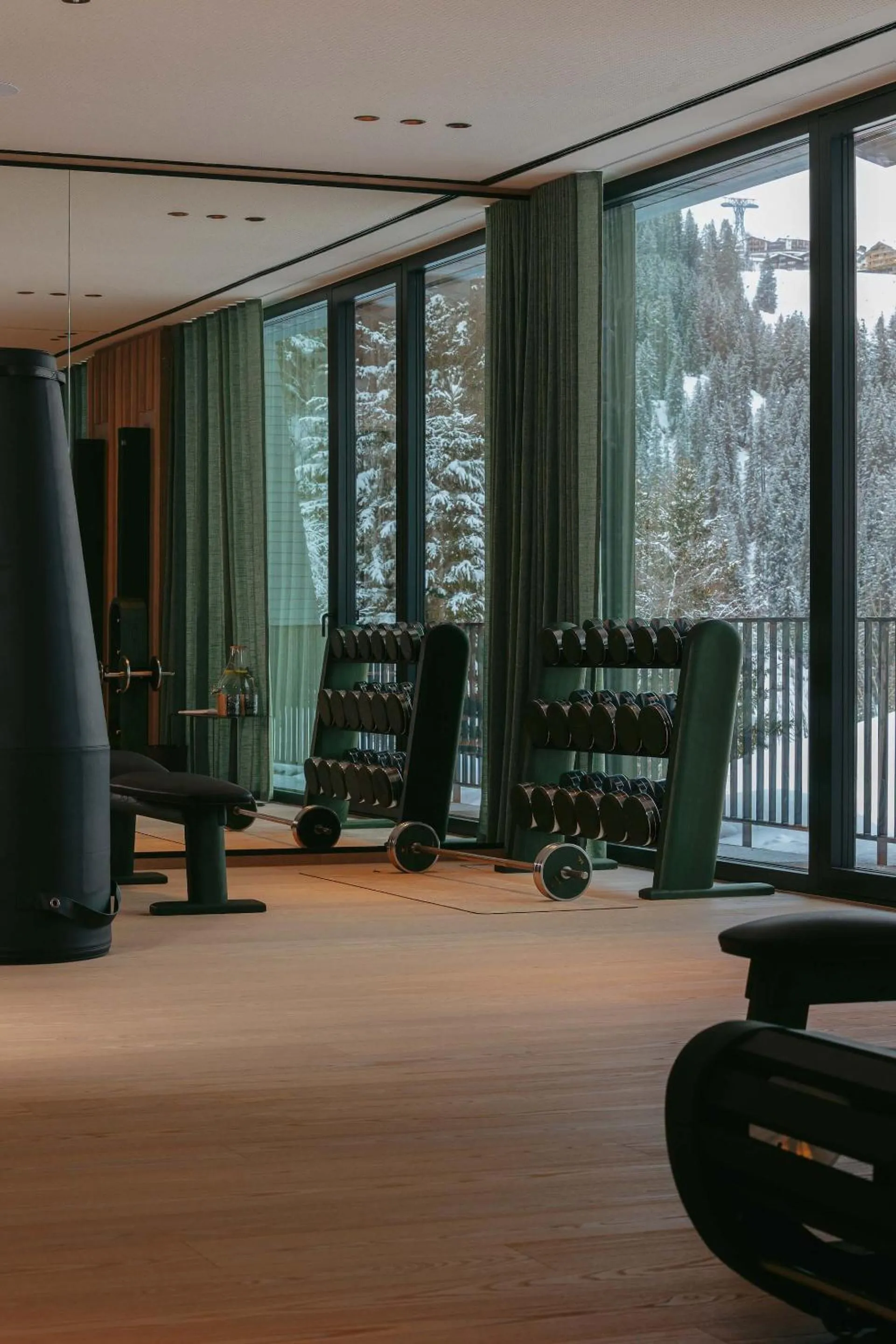 Fitness centre/facilities in NEW Hotel Kristberg in Lech - new opening since December 2025