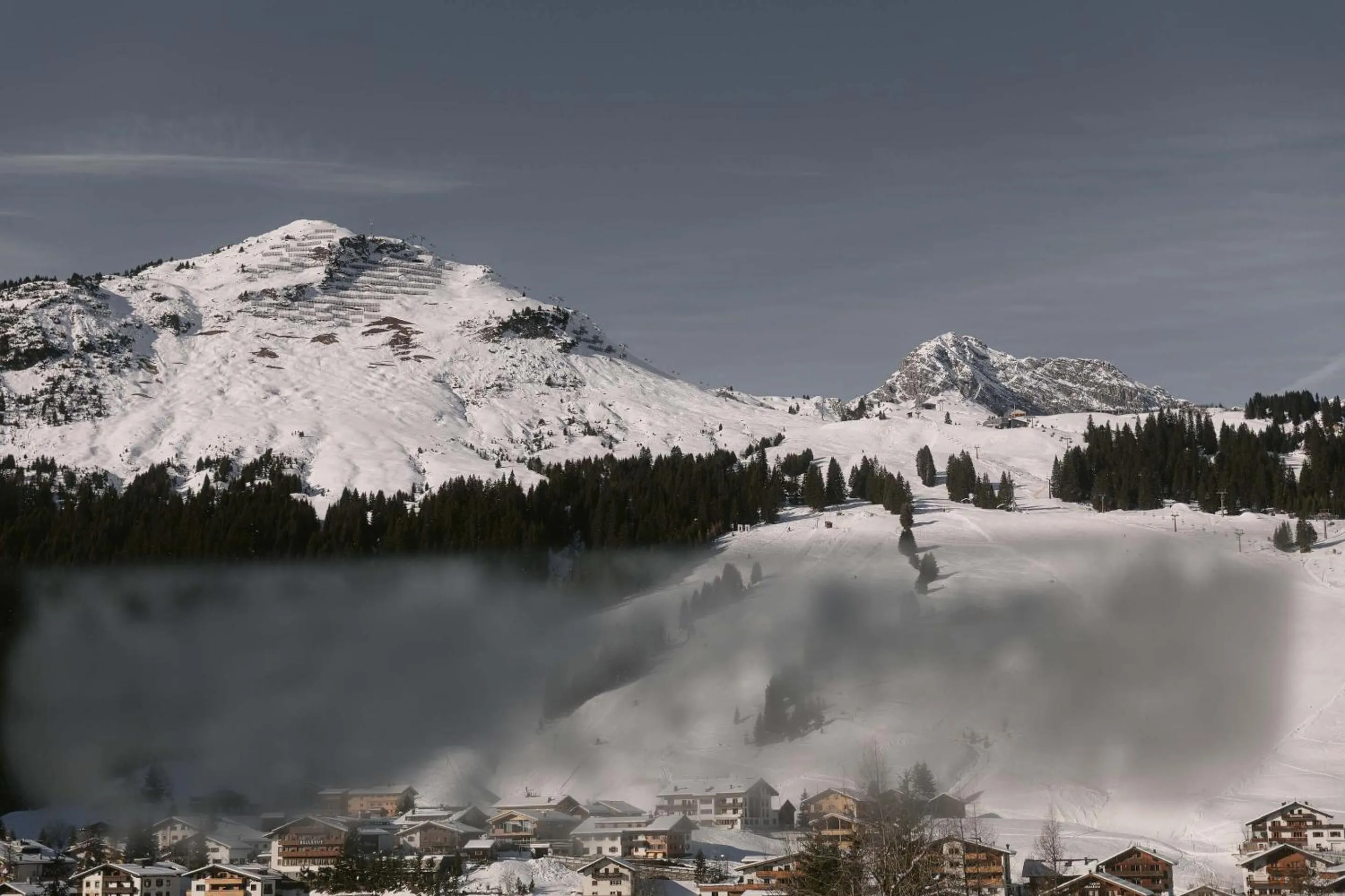 View (from property/room) in NEW Hotel Kristberg in Lech - new opening since December 2025