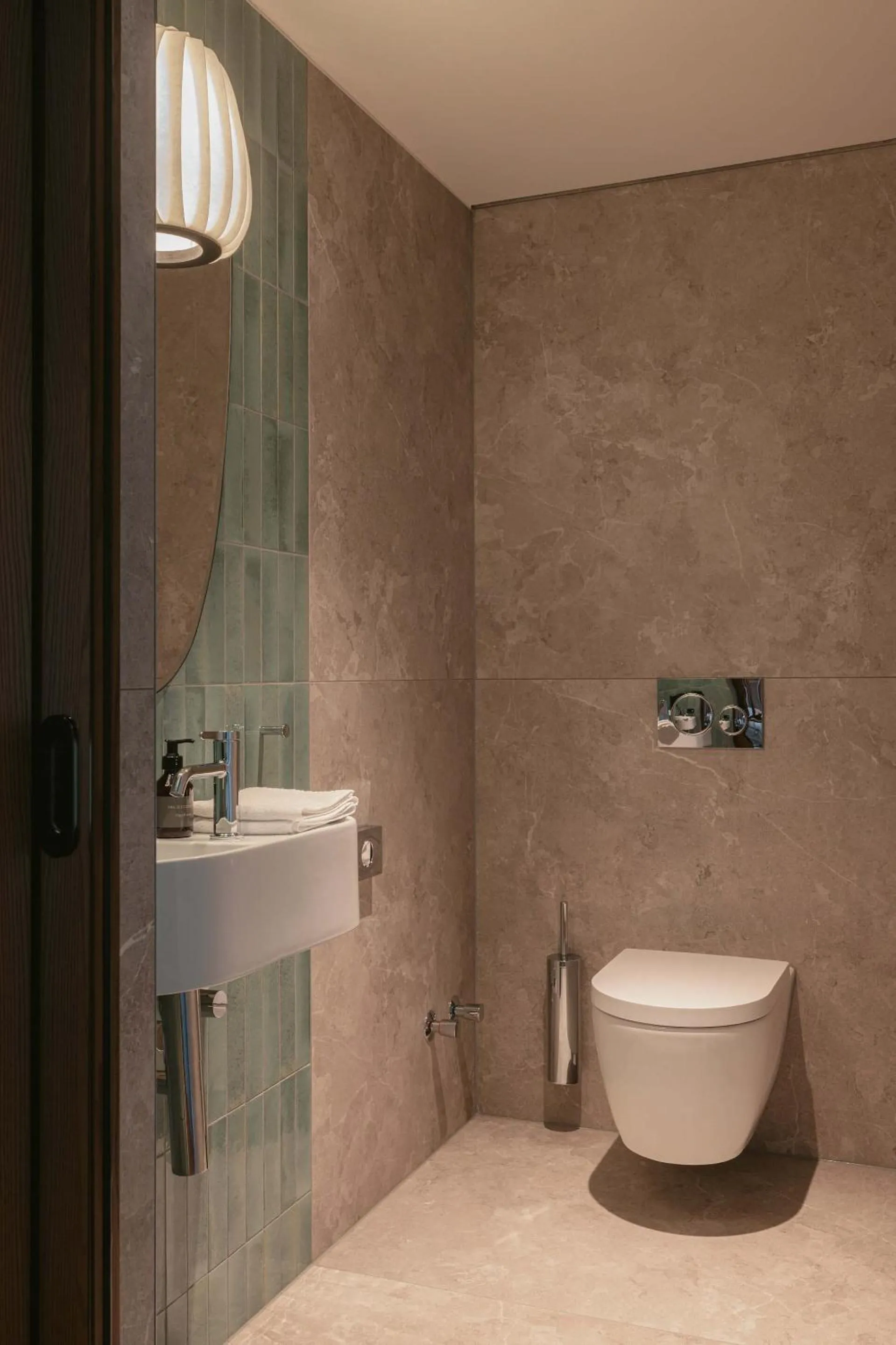 Toilet in NEW Hotel Kristberg in Lech - new opening since December 2025