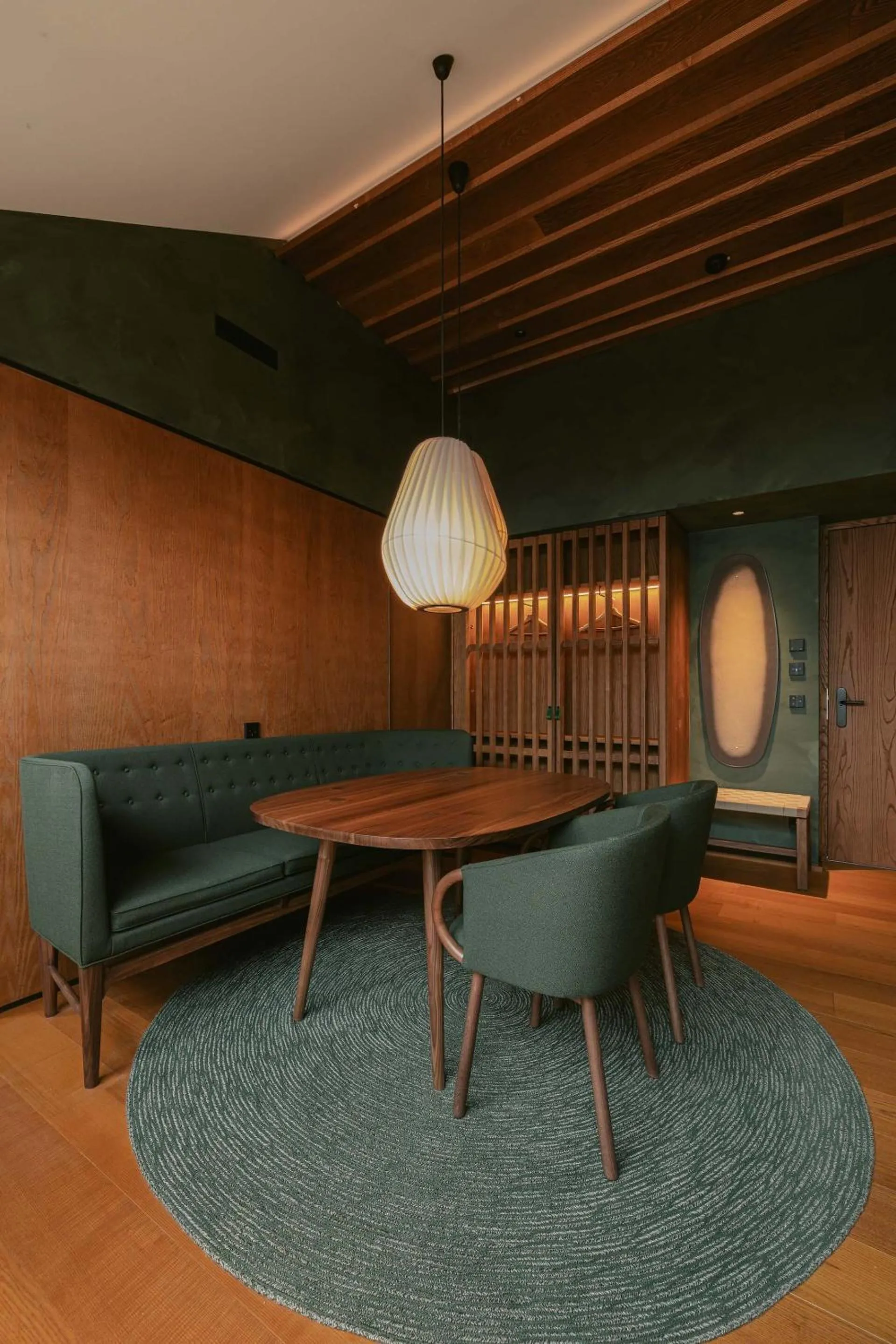 Seating area in NEW Hotel Kristberg in Lech - new opening since December 2025