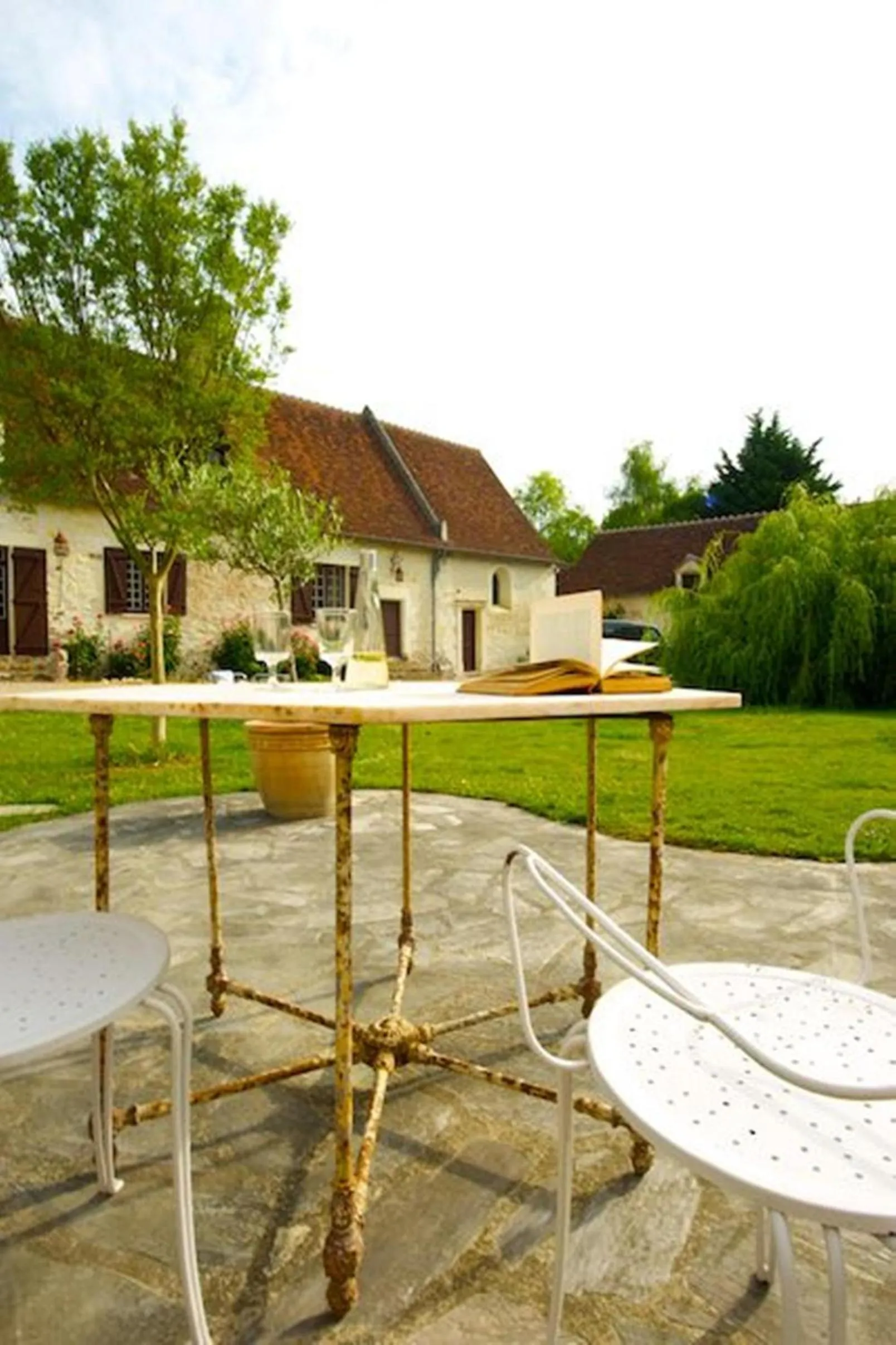 Garden in Manoir de la Foulquetiere