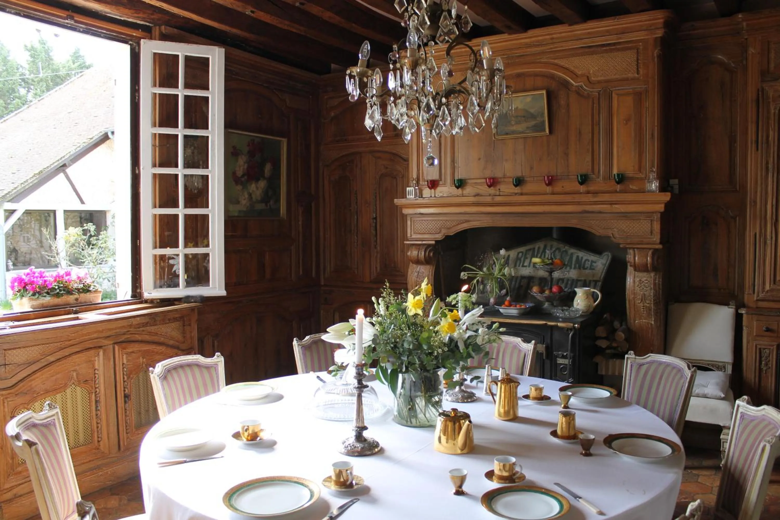 Breakfast in Manoir de la Foulquetiere