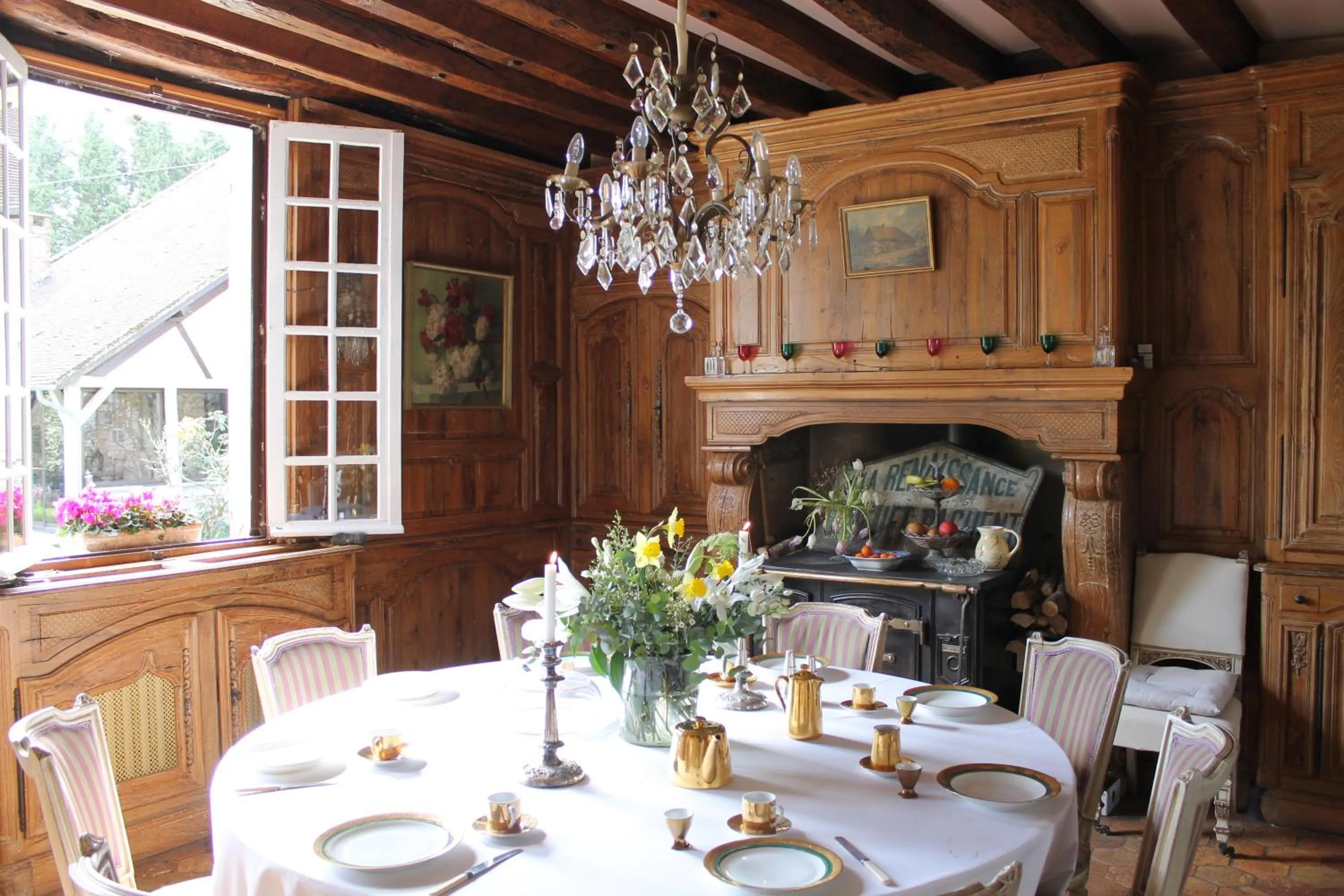 Breakfast in Manoir de la Foulquetiere