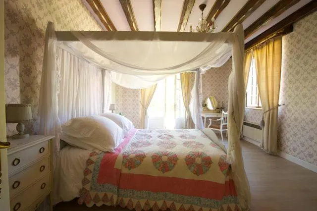 Bed in Manoir de la Foulquetiere