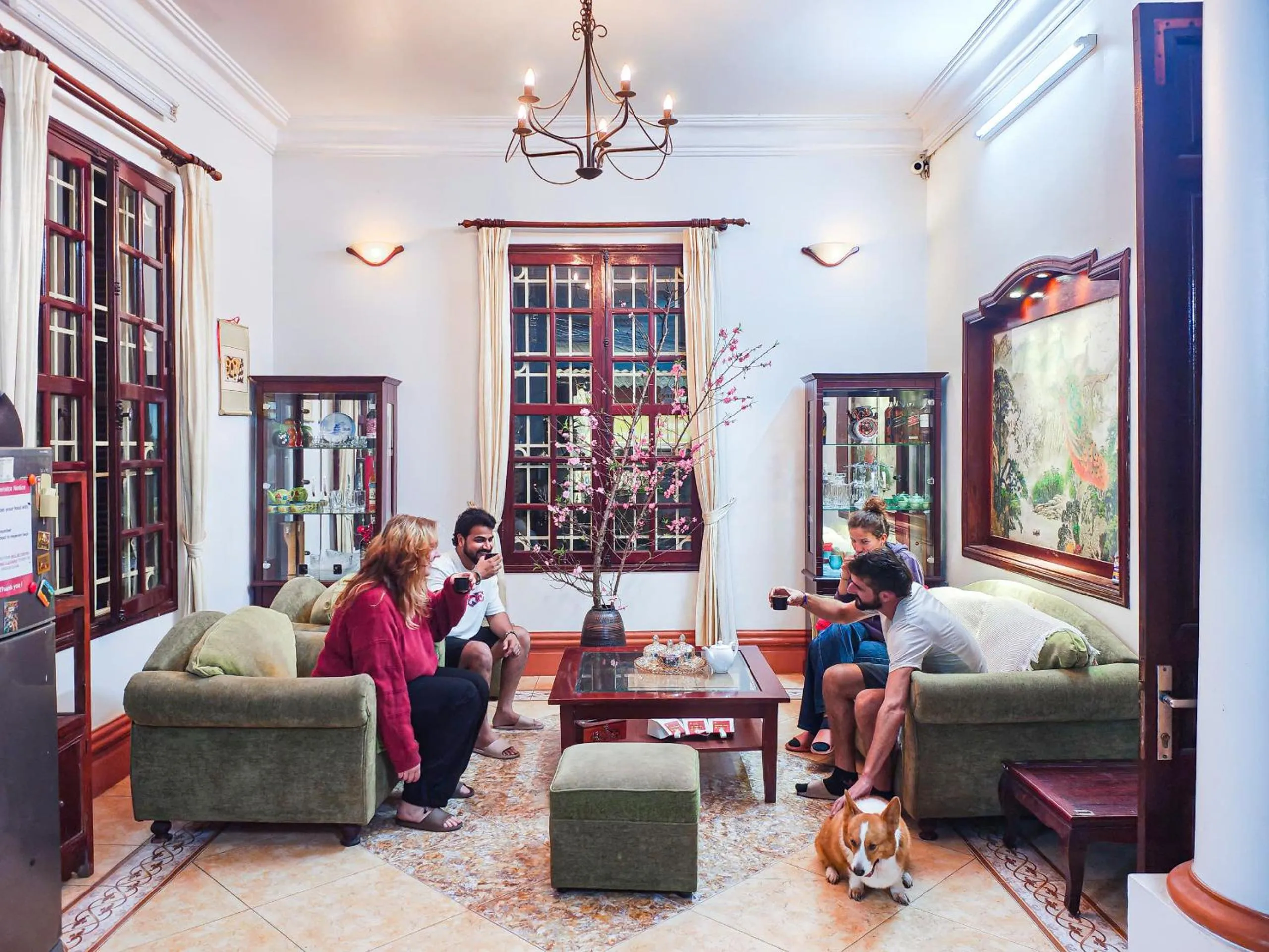 Living room in Tuna Homestay Hanoi & Experience