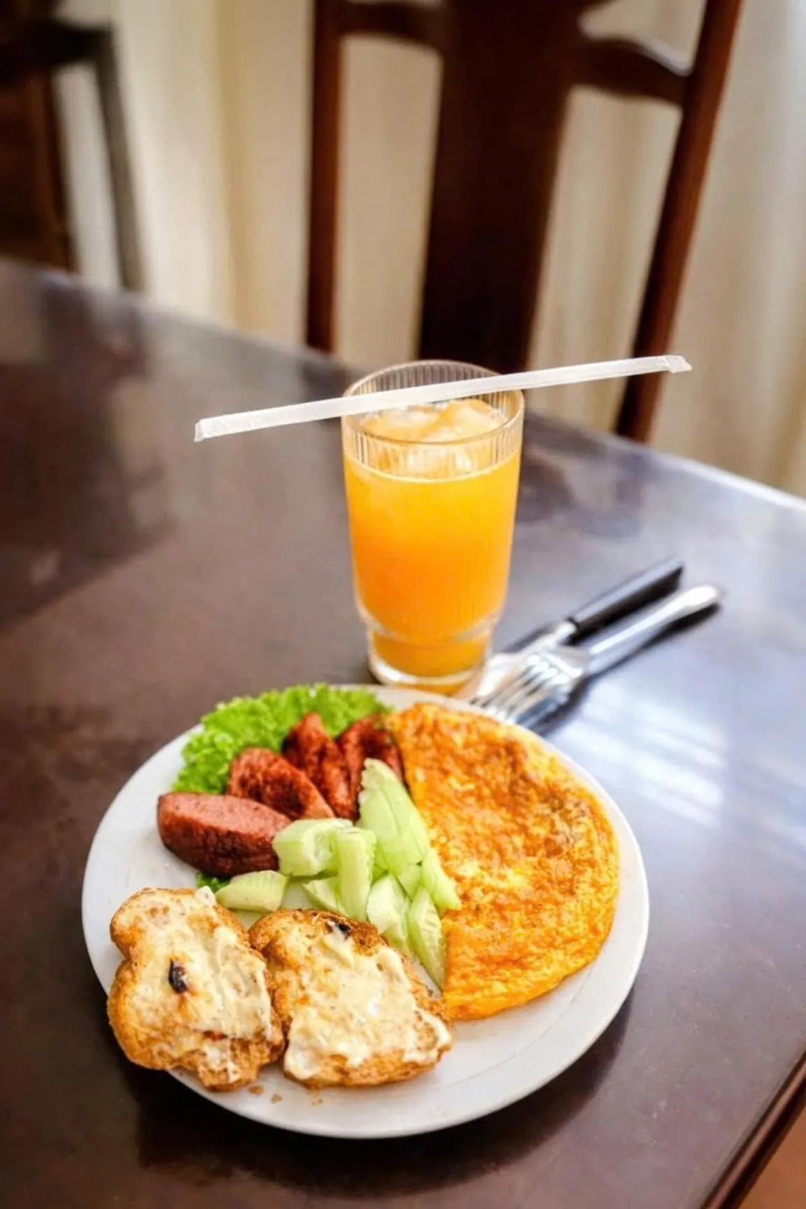 Breakfast in Tuna Homestay Hanoi & Experience