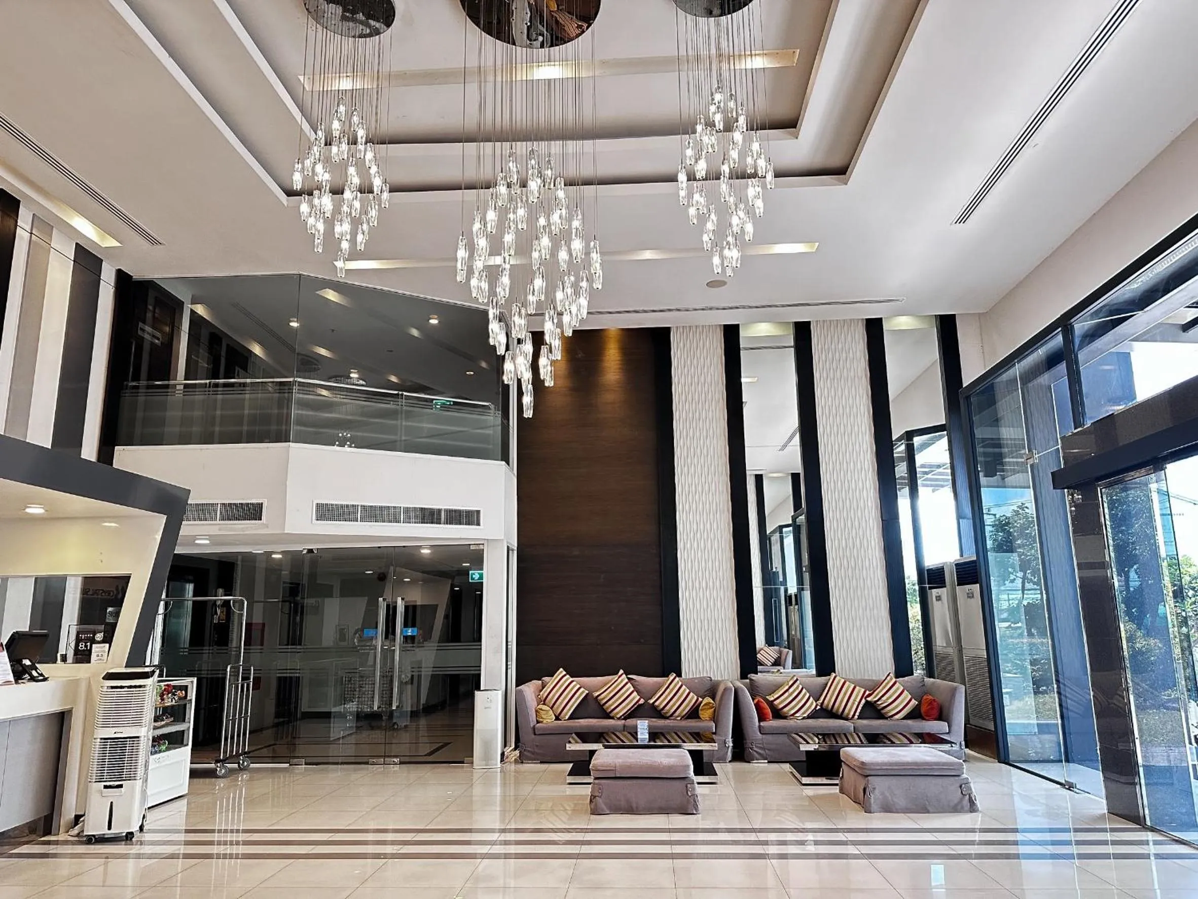 Property building in Crystal Suites Suvarnbhumi Airport