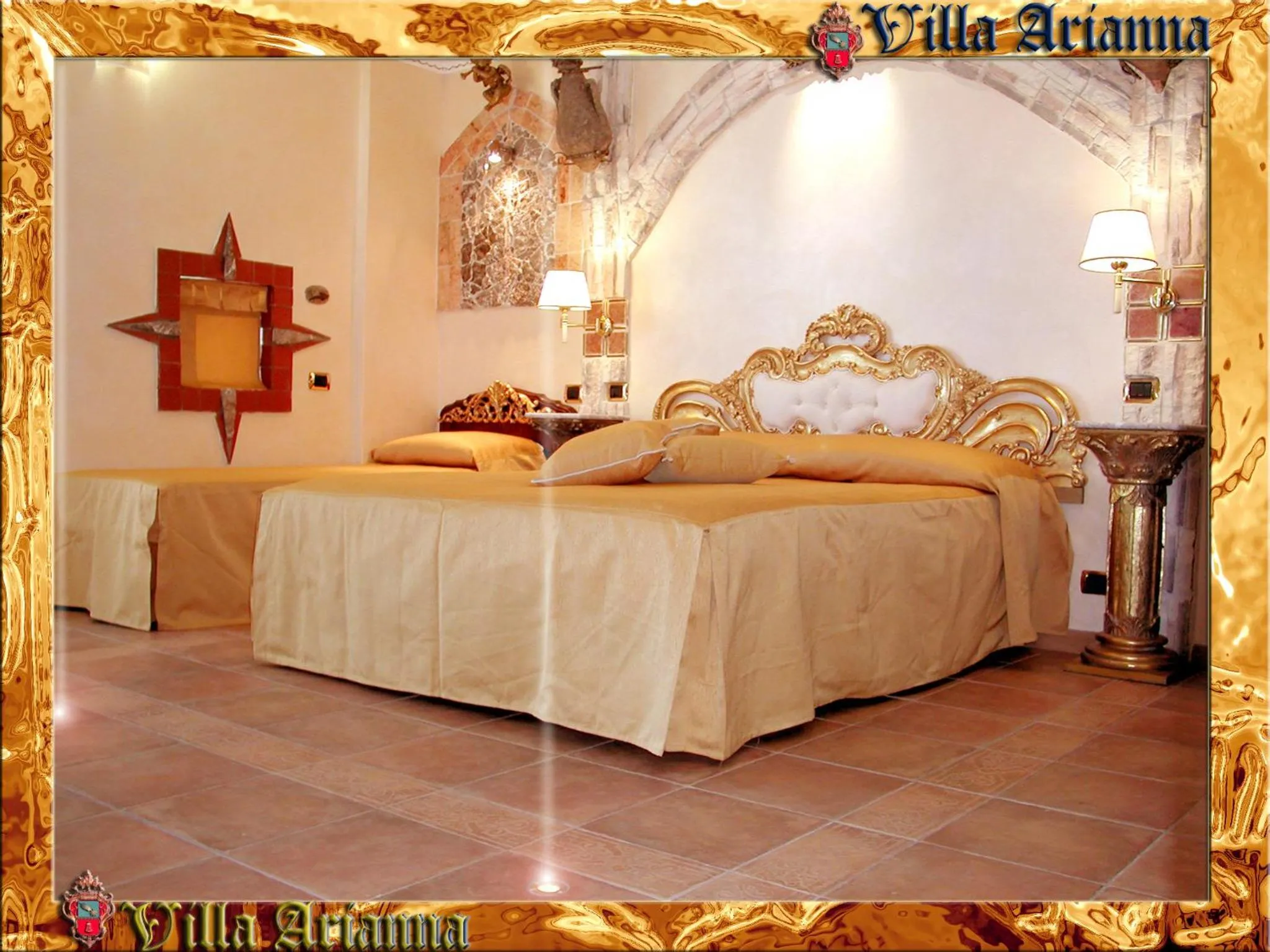 Solarium in Villa Arianna B&B