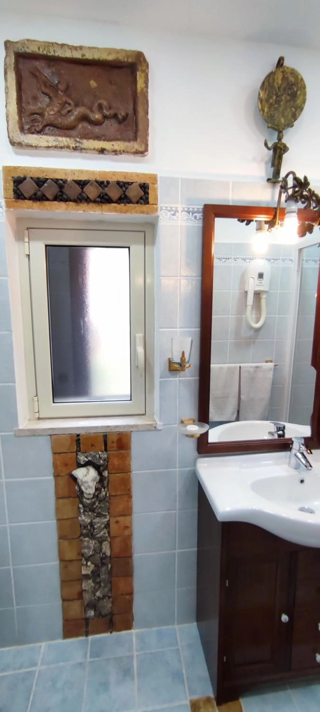 Shower in Villa Arianna B&B