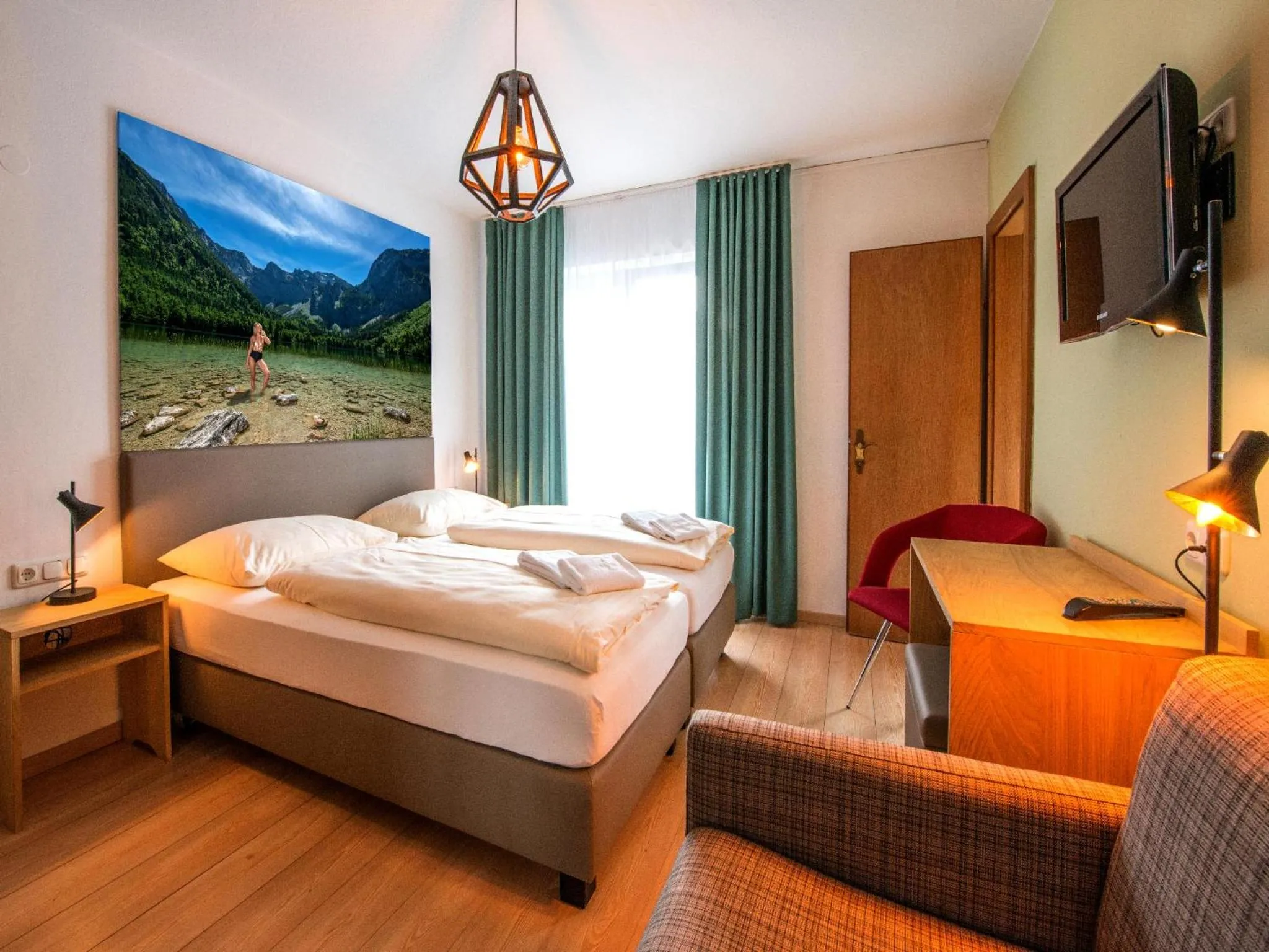 Triple Room with Balcony in Schlafmeile Traunsee
