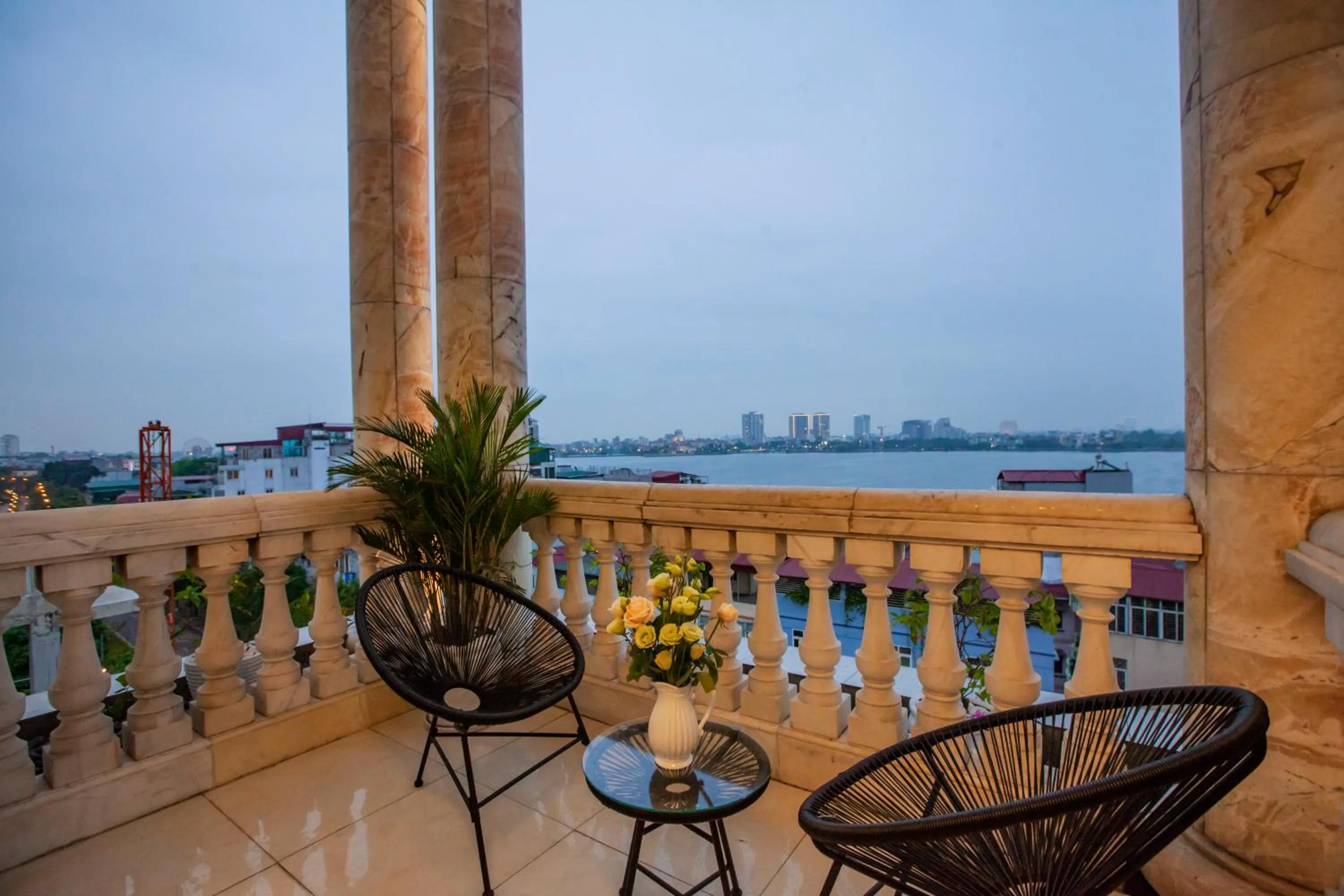 Balcony/Terrace in Parosand Hanoi Hotel