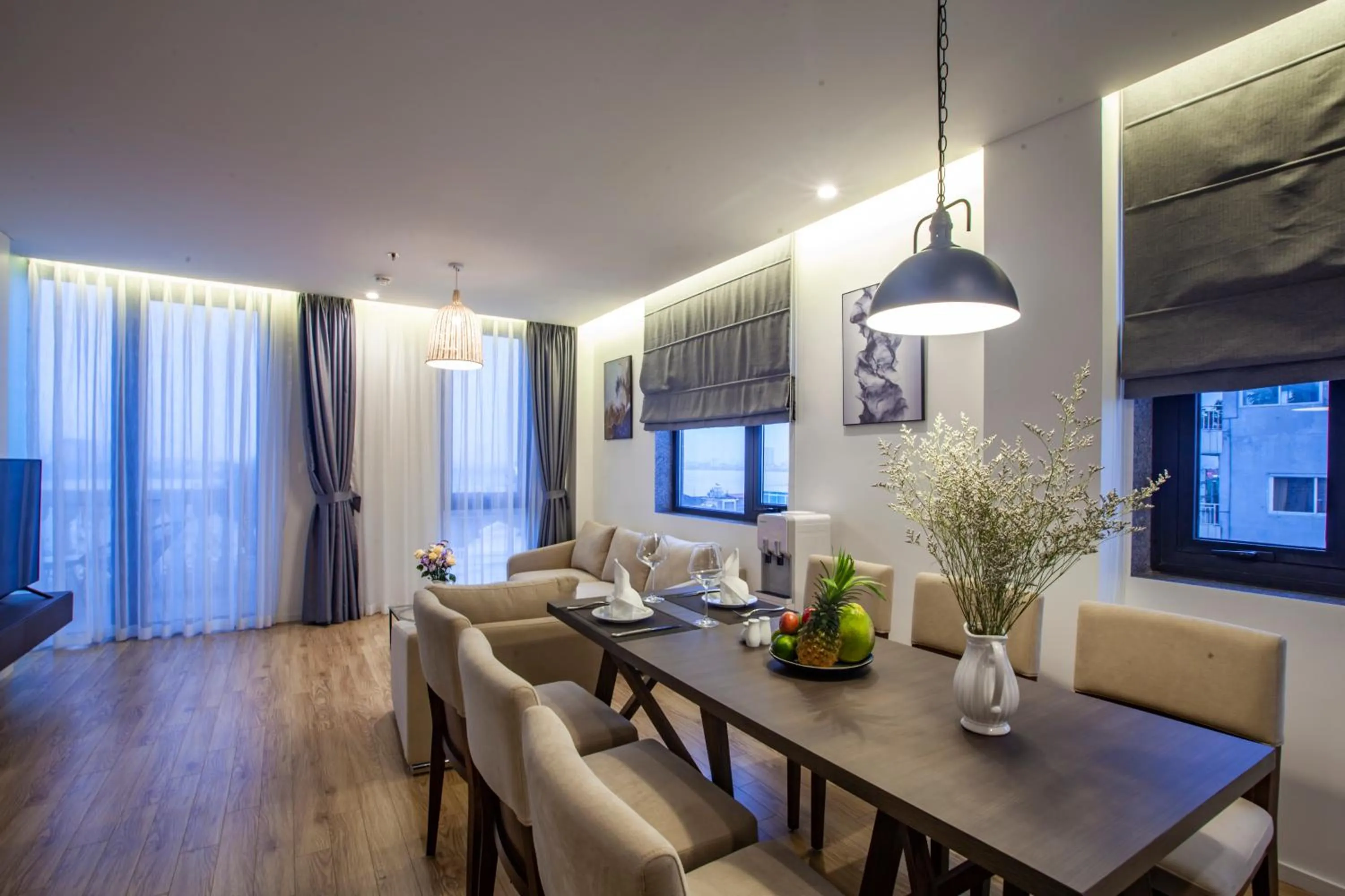 Living room in Parosand Hanoi Hotel